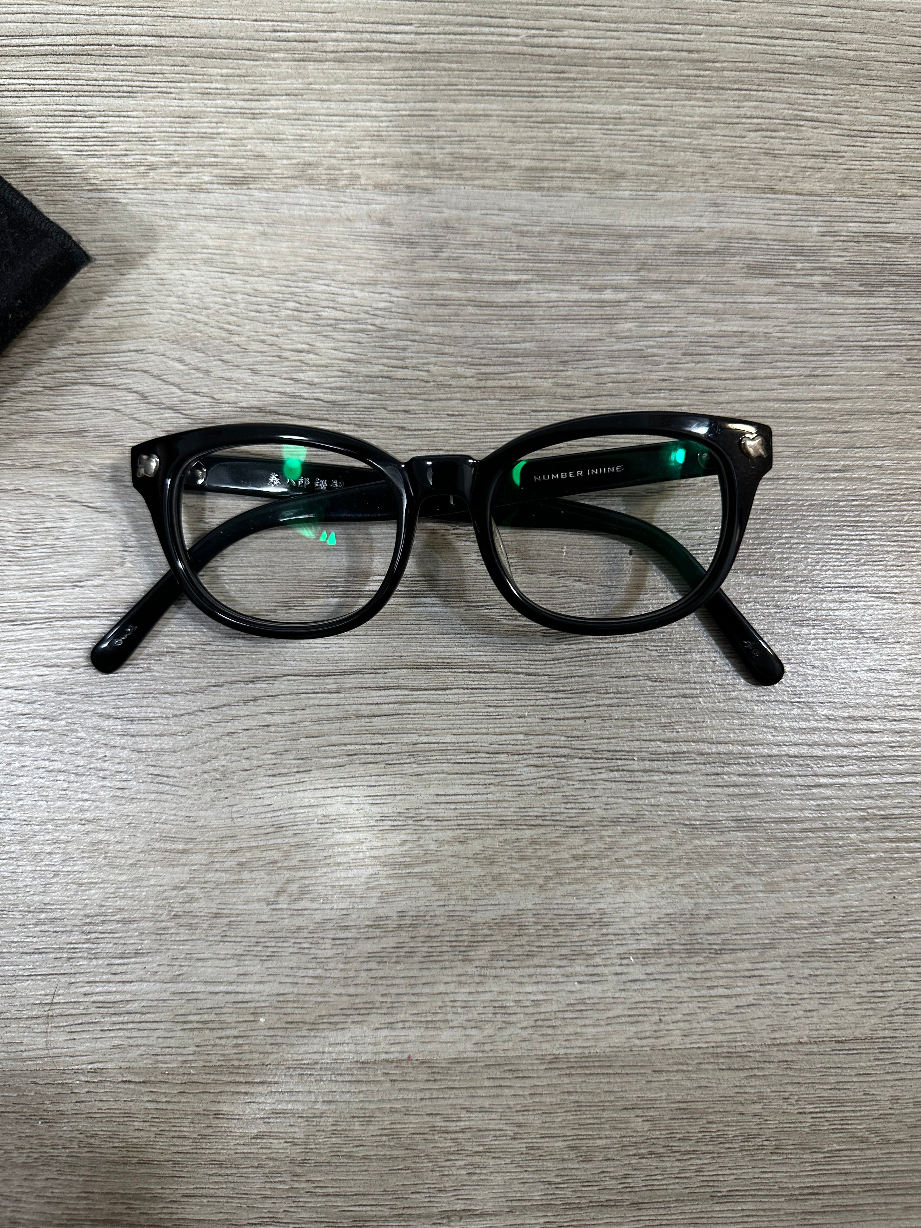 SS07 Number (N)ine Crying Heart Wayfarer Glasses
