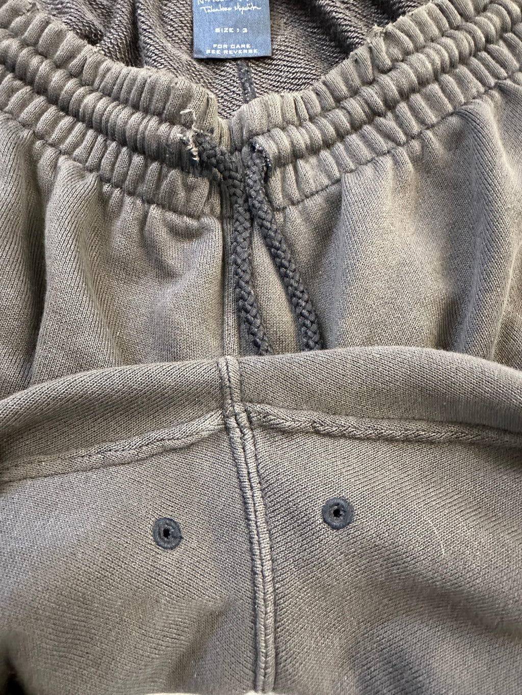 SS04 Number (N)ine Skull Sweatpants Size 3