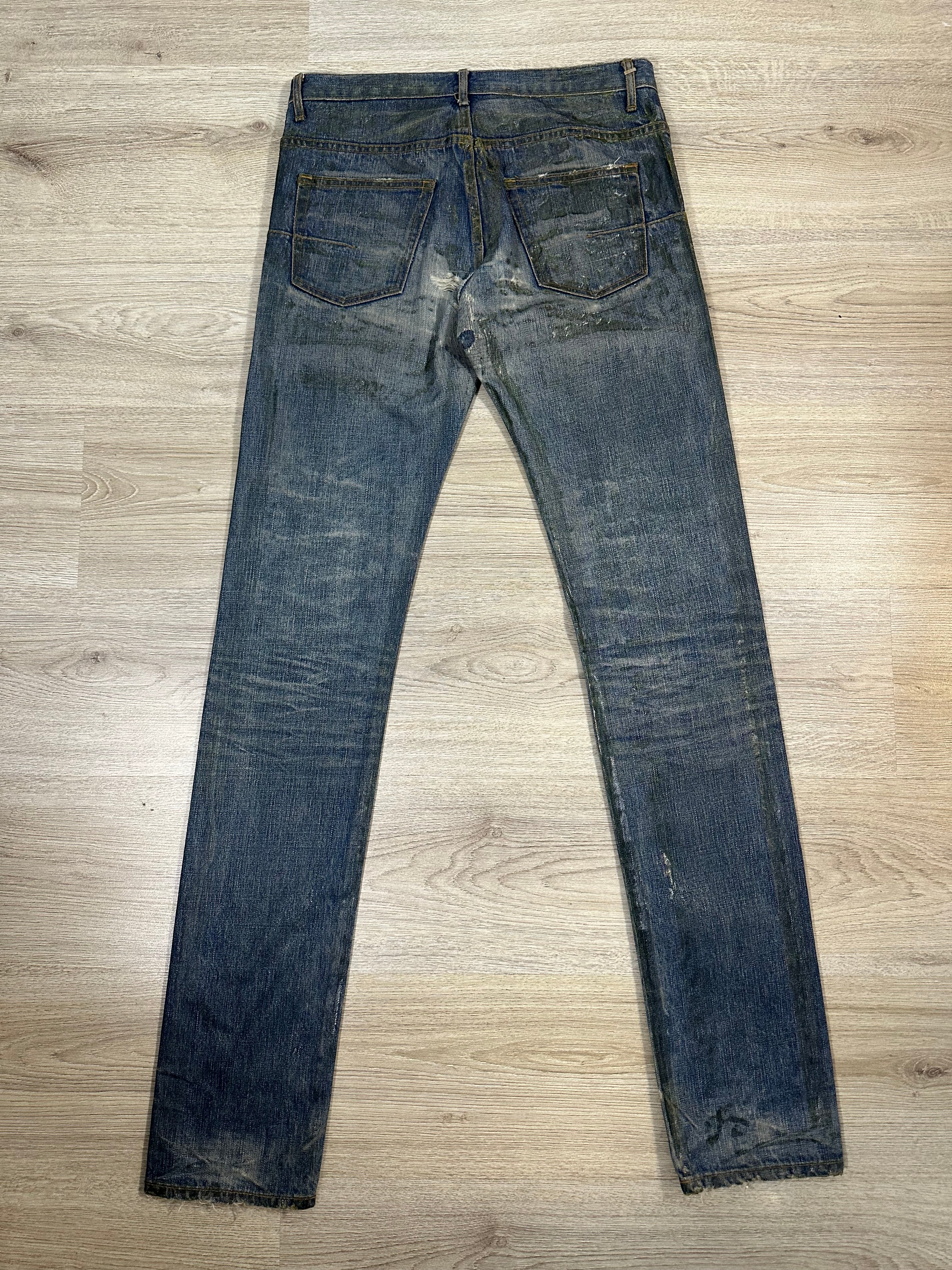 AW05 Dior Homme Luster Waxed Denim