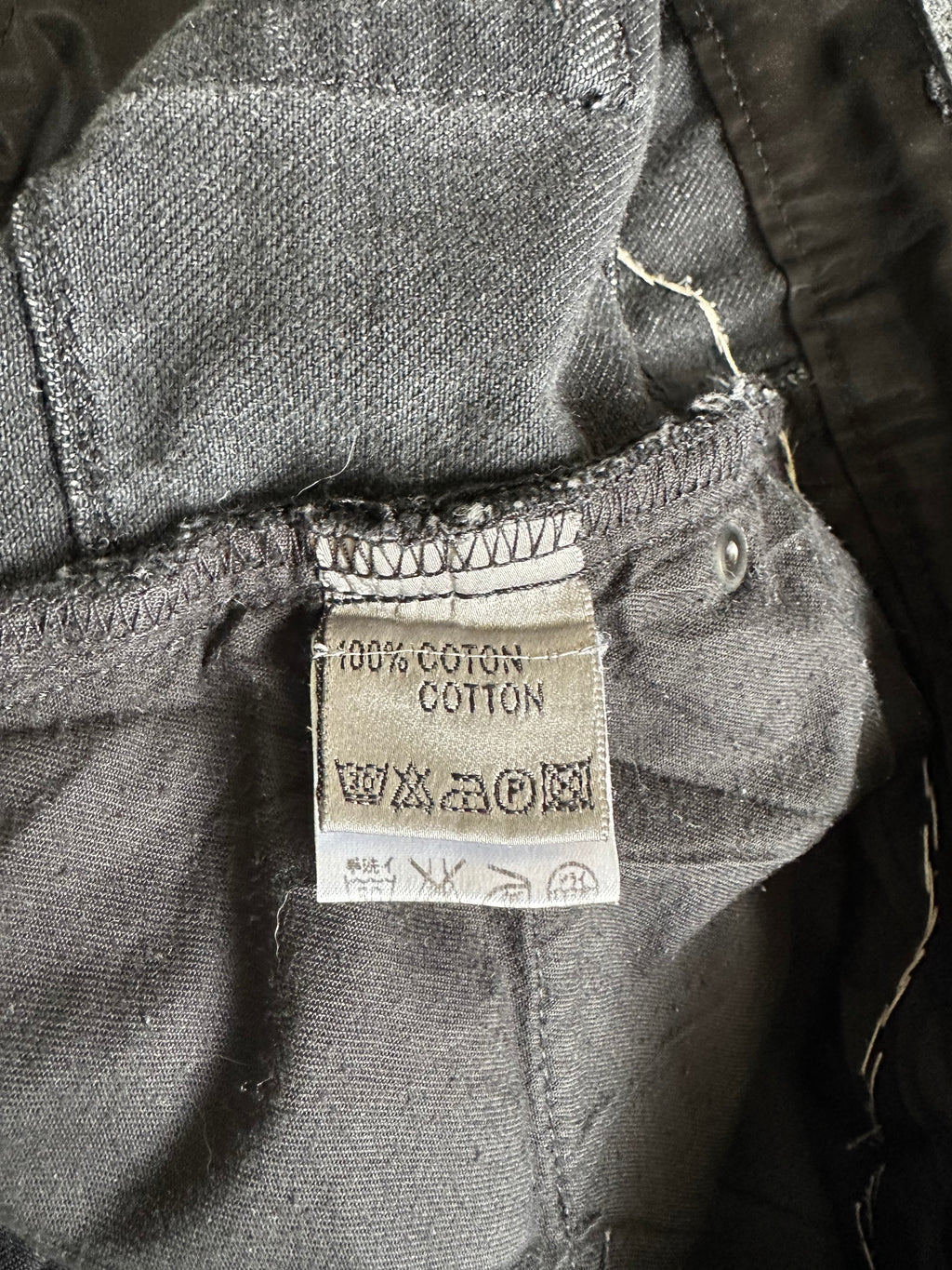 AW05 Dior Homme Satin Cummerbunds Denim Size 31