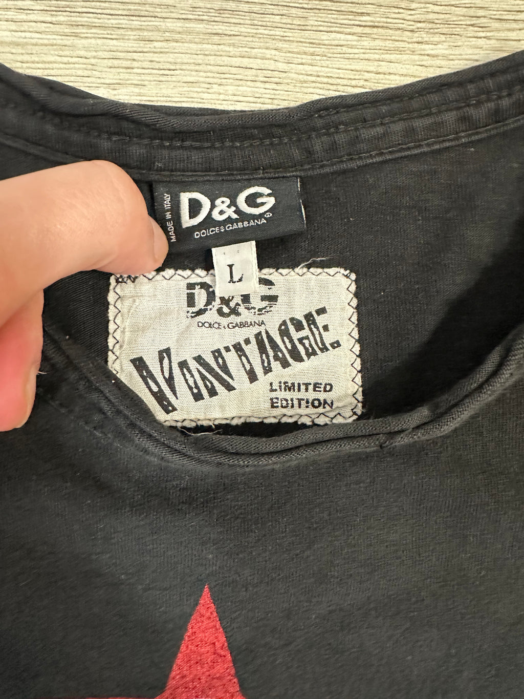 D&G No Smoking Cyrillic T-Shirt