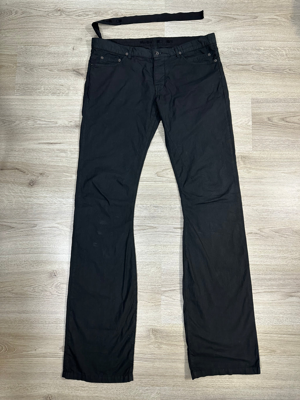 Rick Owens SS11 Anthem Bootcut Poplin Trousers