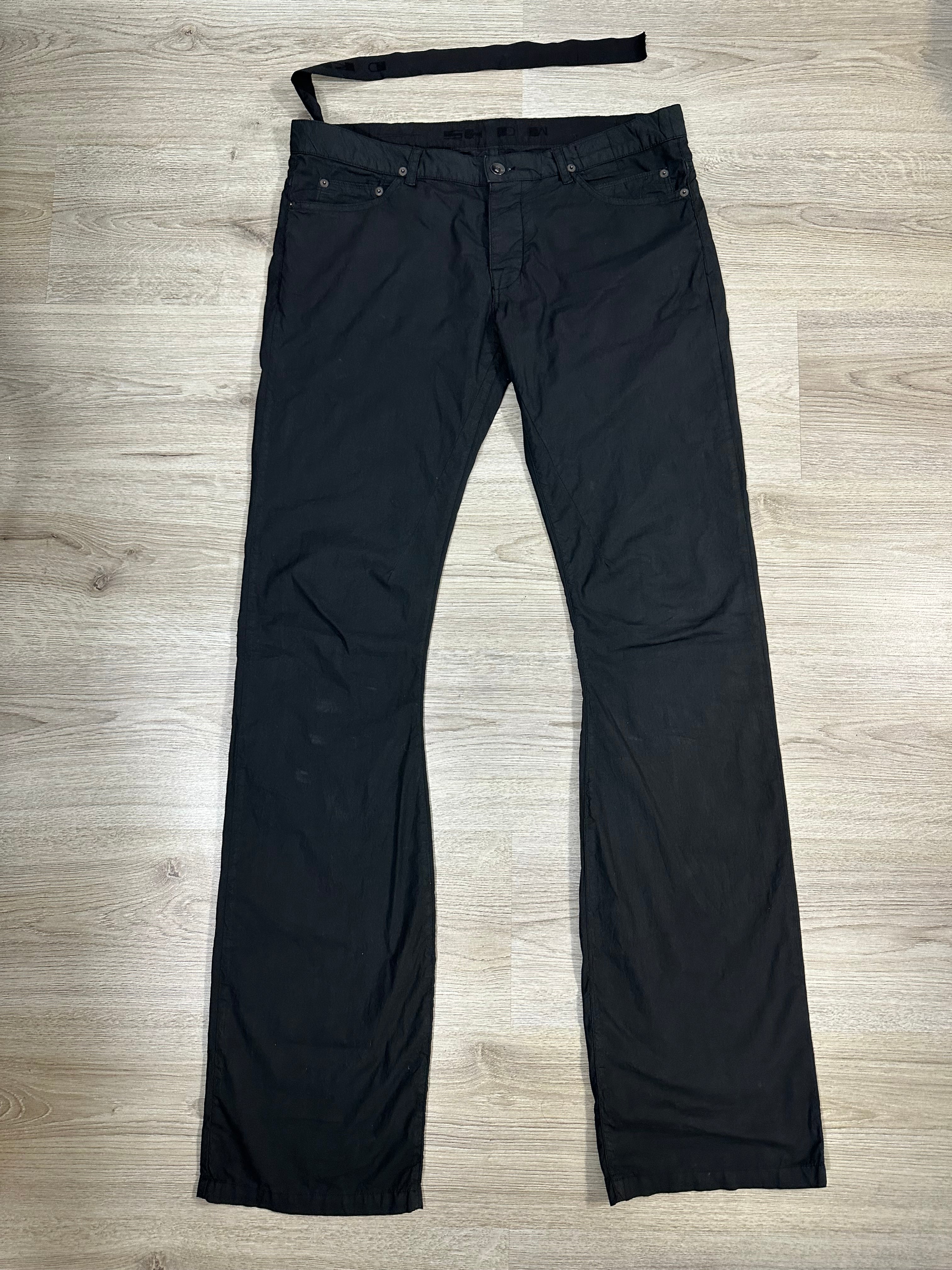 Rick Owens SS11 Anthem Bootcut Poplin Trousers