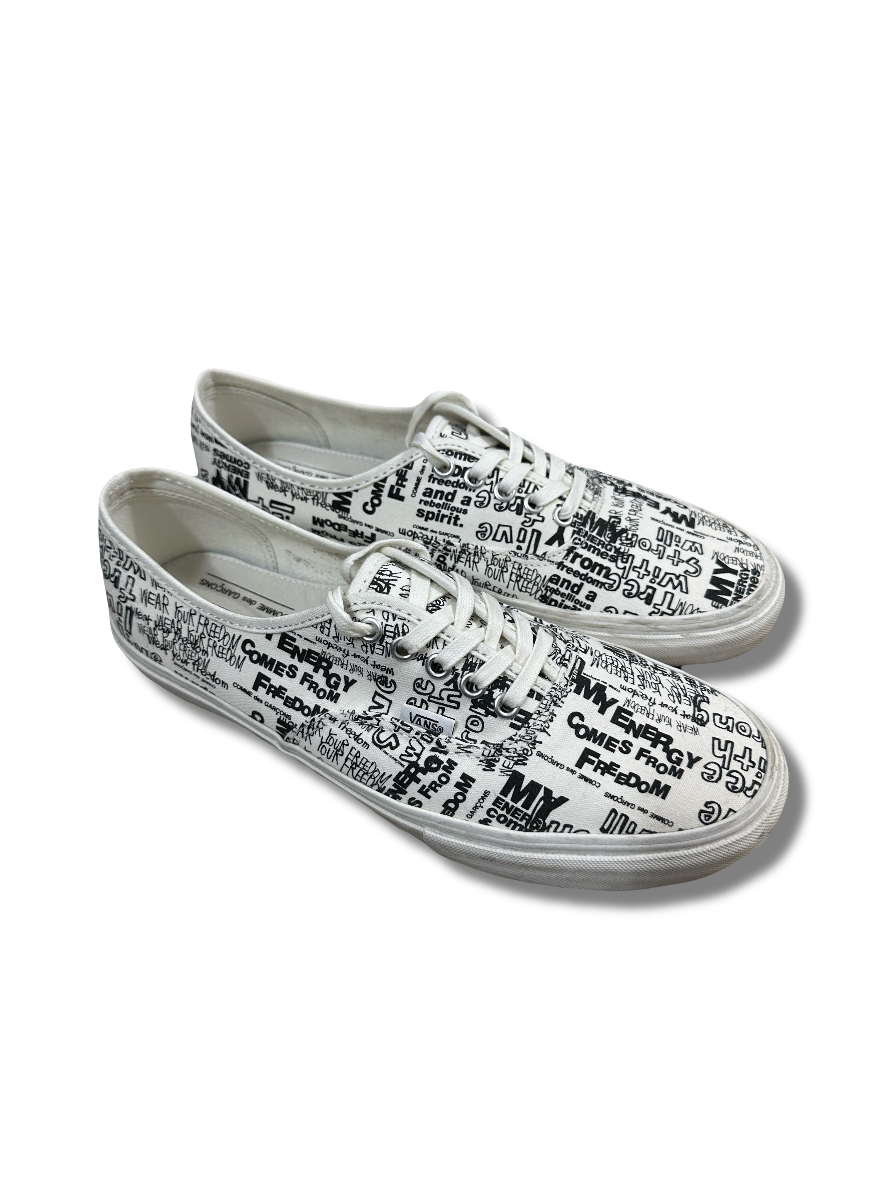 Comme Des Garçon x Vans Freedom Collab