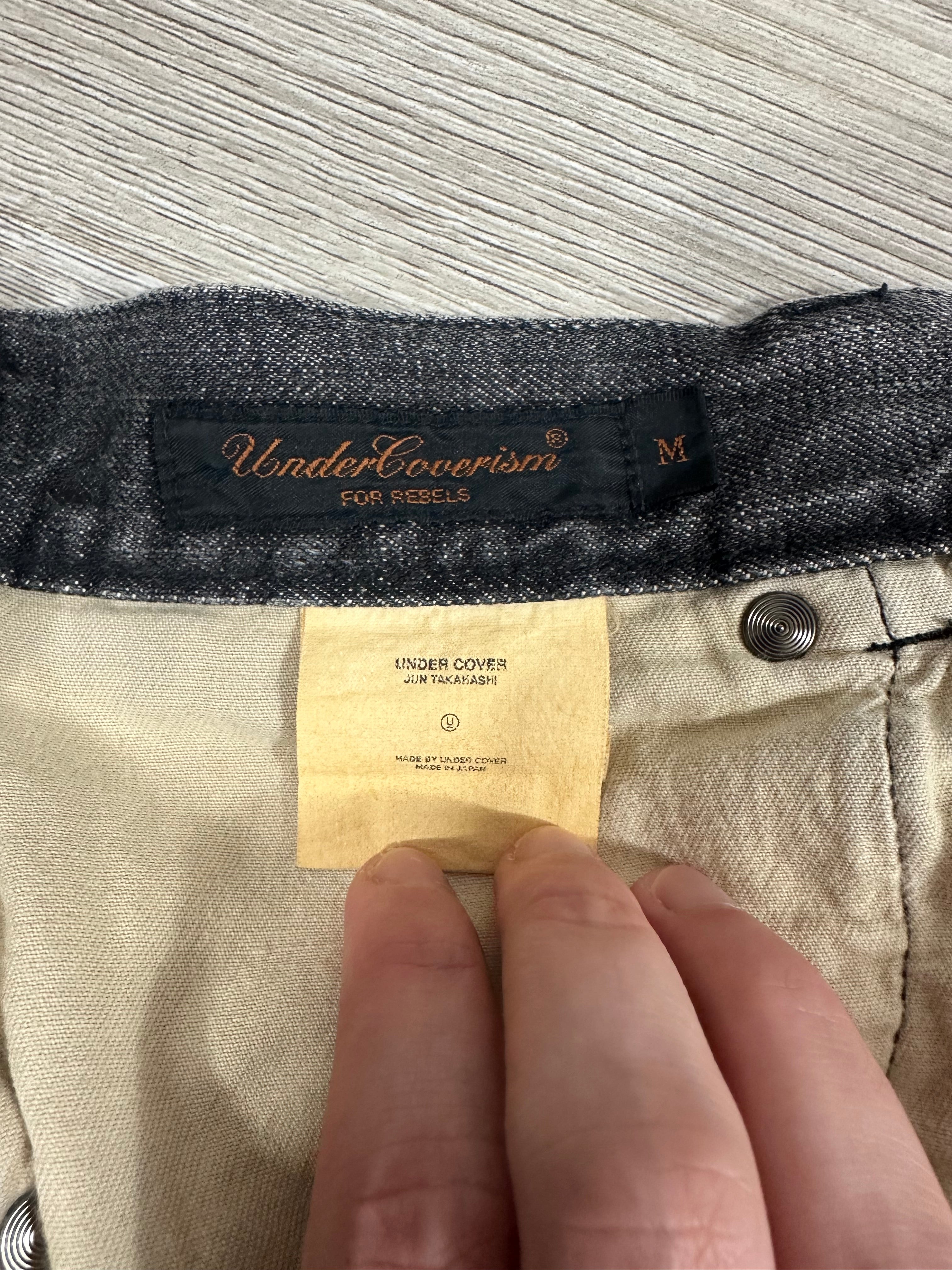 AW02 Undercover REBELGODS Hybrid Denim