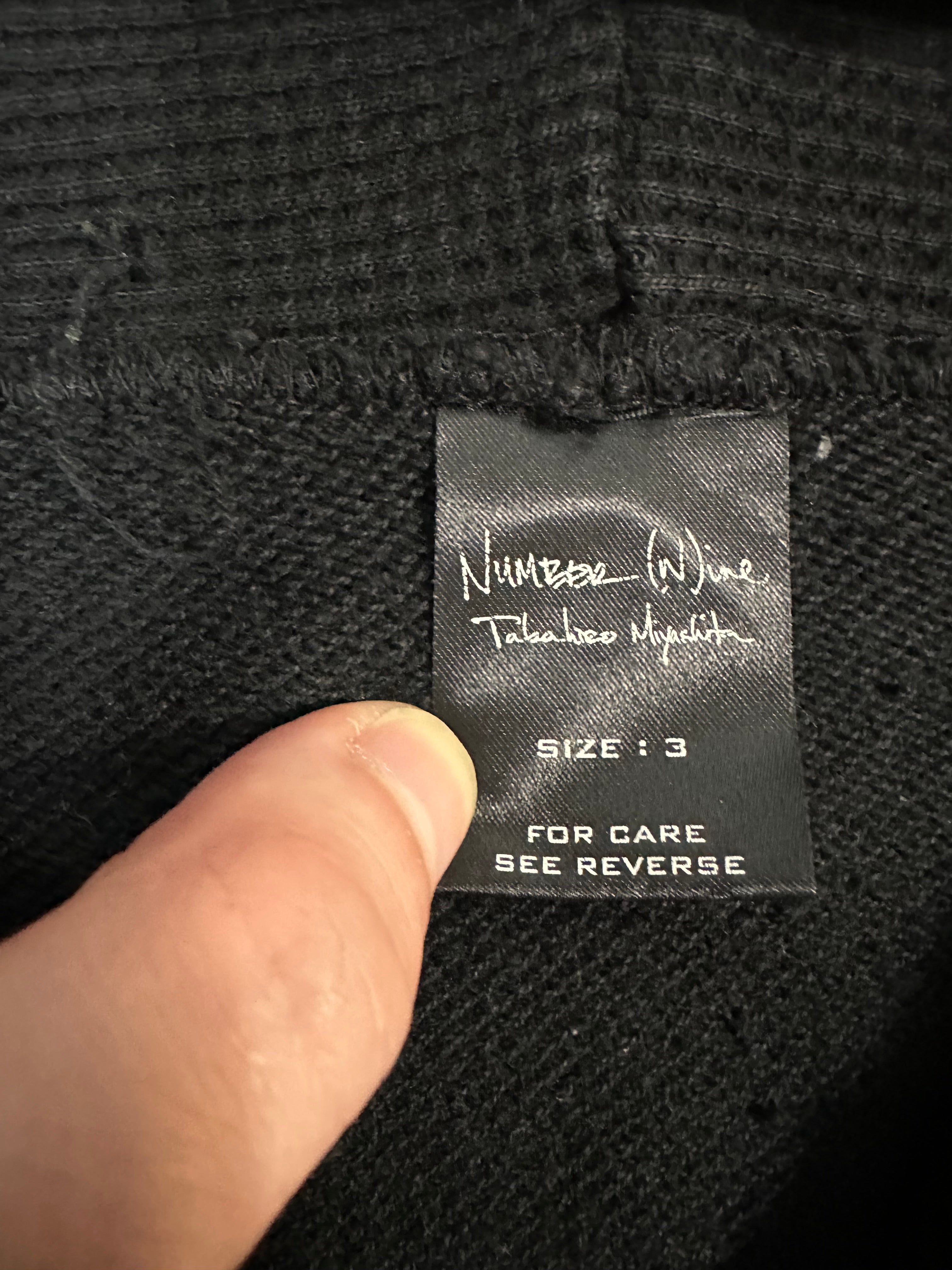 AW05 Number (N)ine THS Hoodie