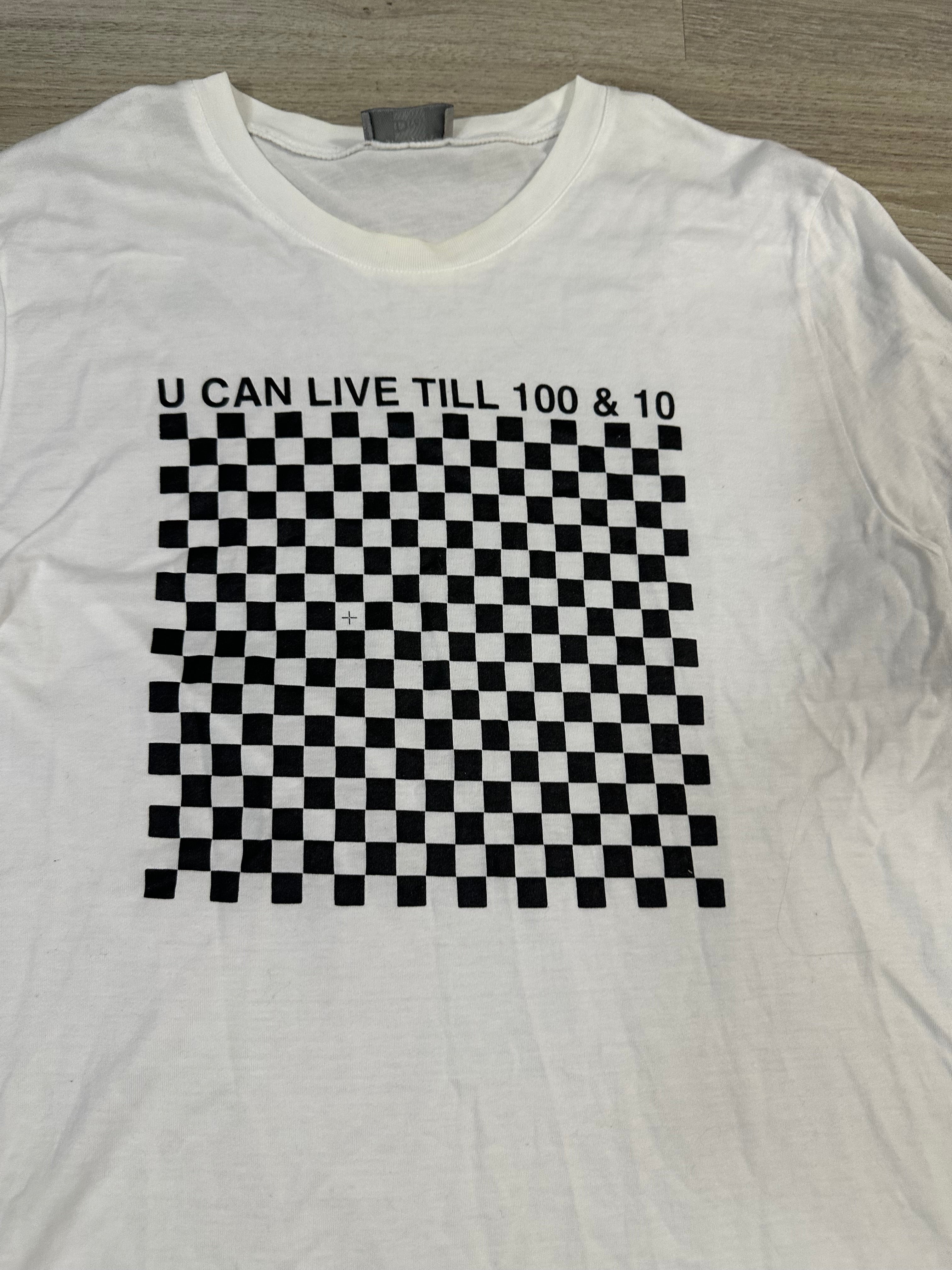 SS06 Dior Homme U can live till 100 & 10