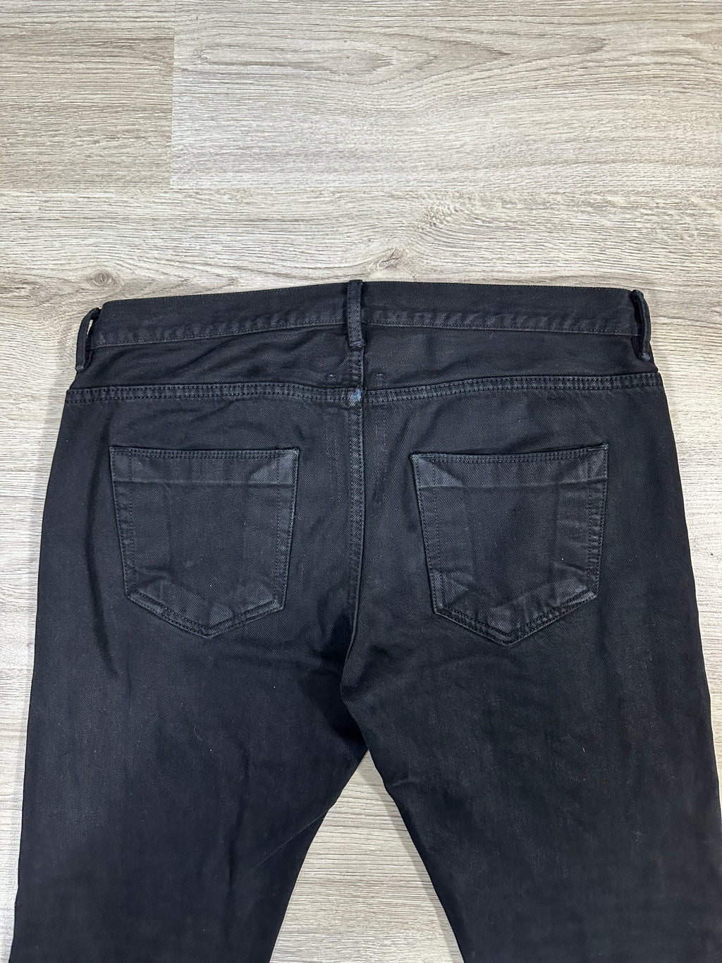 AW14 Rick Owens Moody Raw Denim Detroits