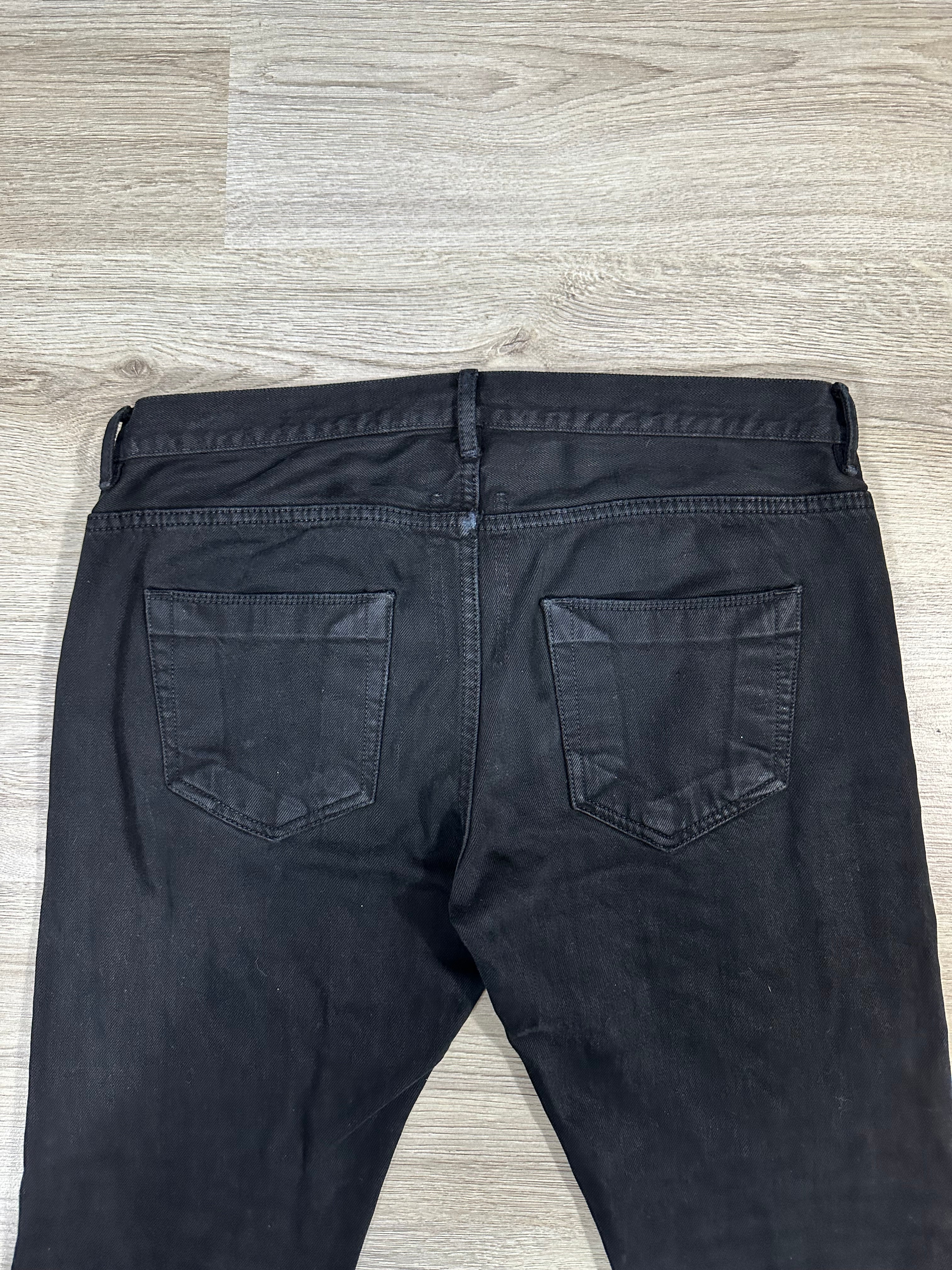 AW14 Rick Owens Moody Raw Denim Detroits