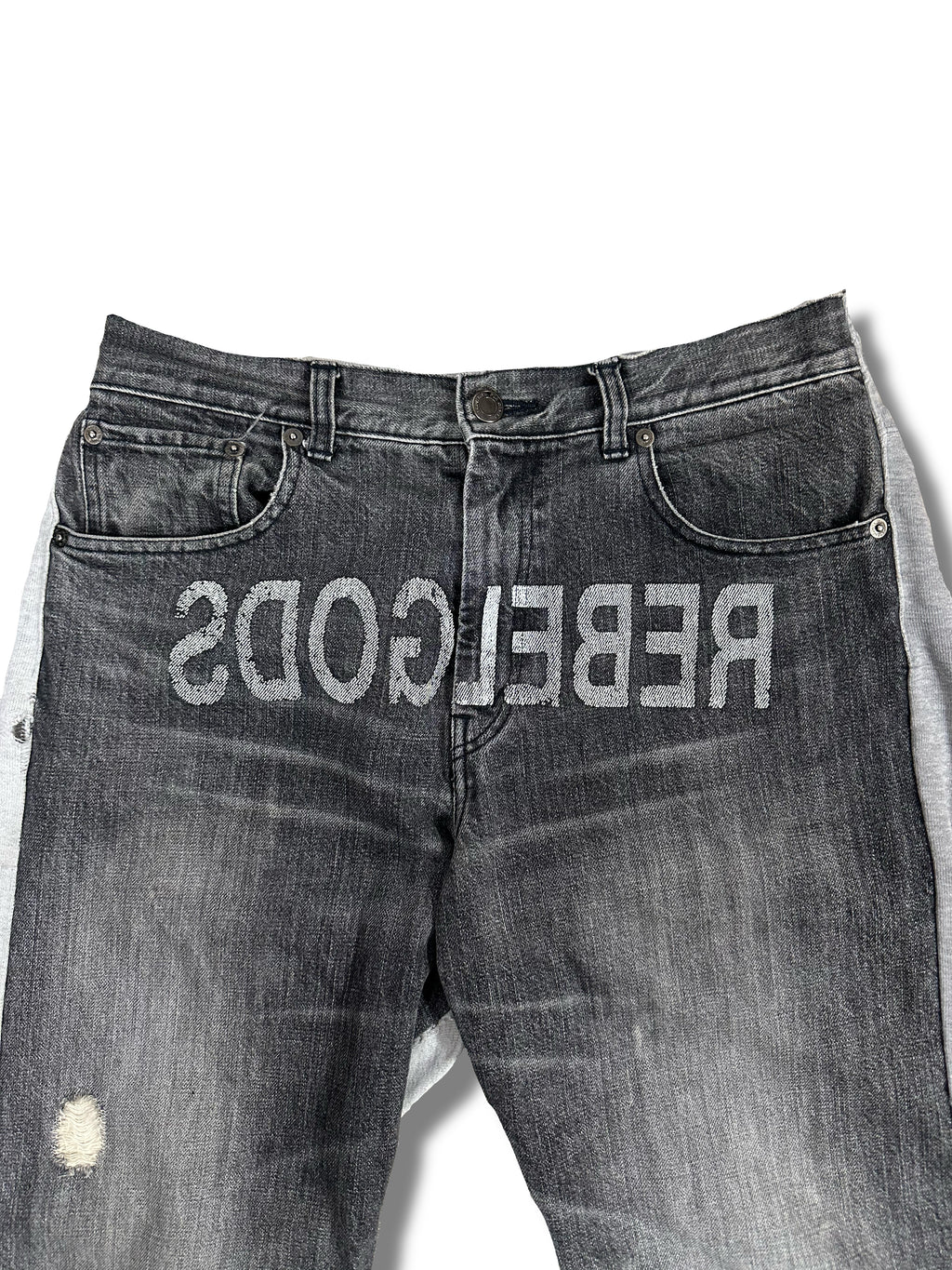 AW02 Undercover REBELGODS Hybrid Denim