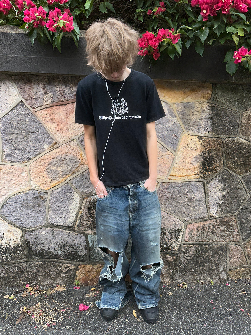 Balenciaga SS23 Oil Spill Baggy Denim