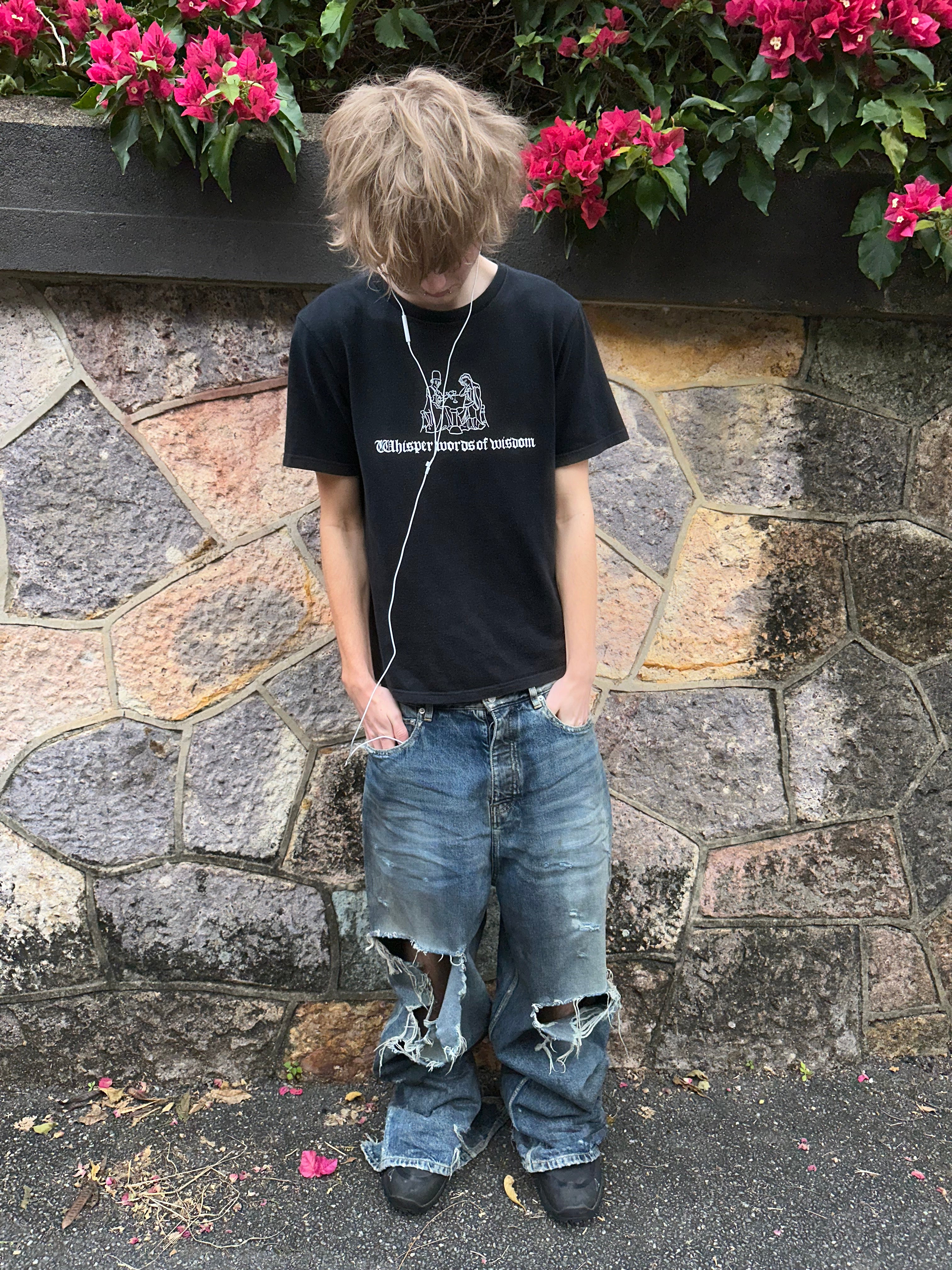 Balenciaga SS23 Oil Spill Baggy Denim