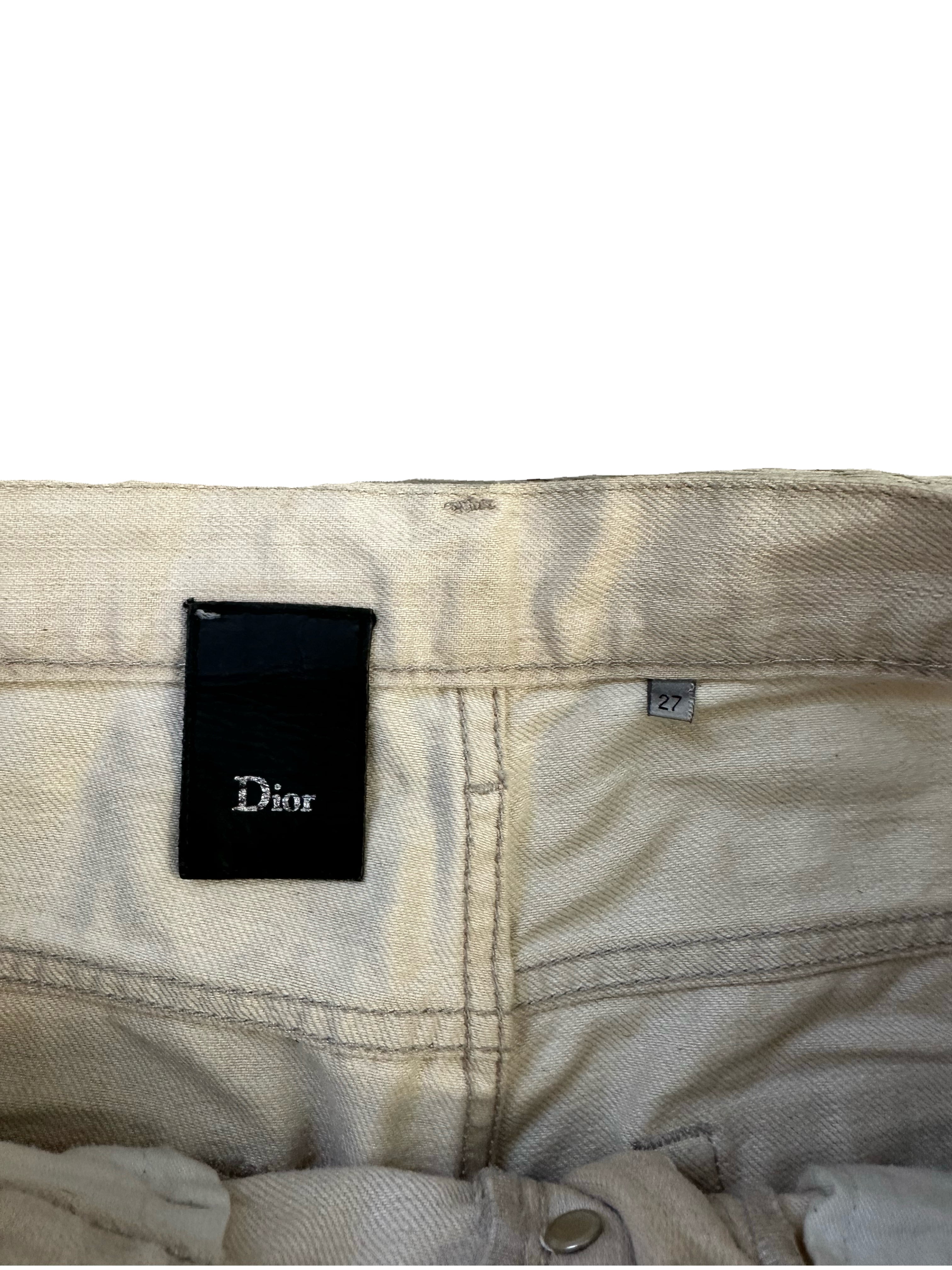 AW05 Dior Homme Painter Denim Size 27