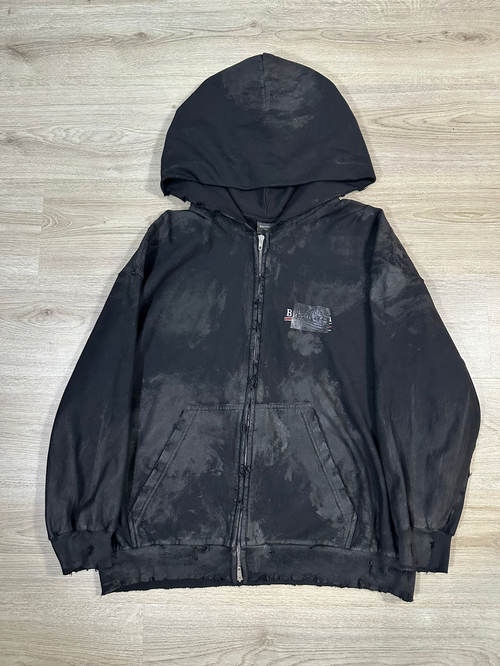 SS23 Balenciaga Mud Gaffer Hoodie