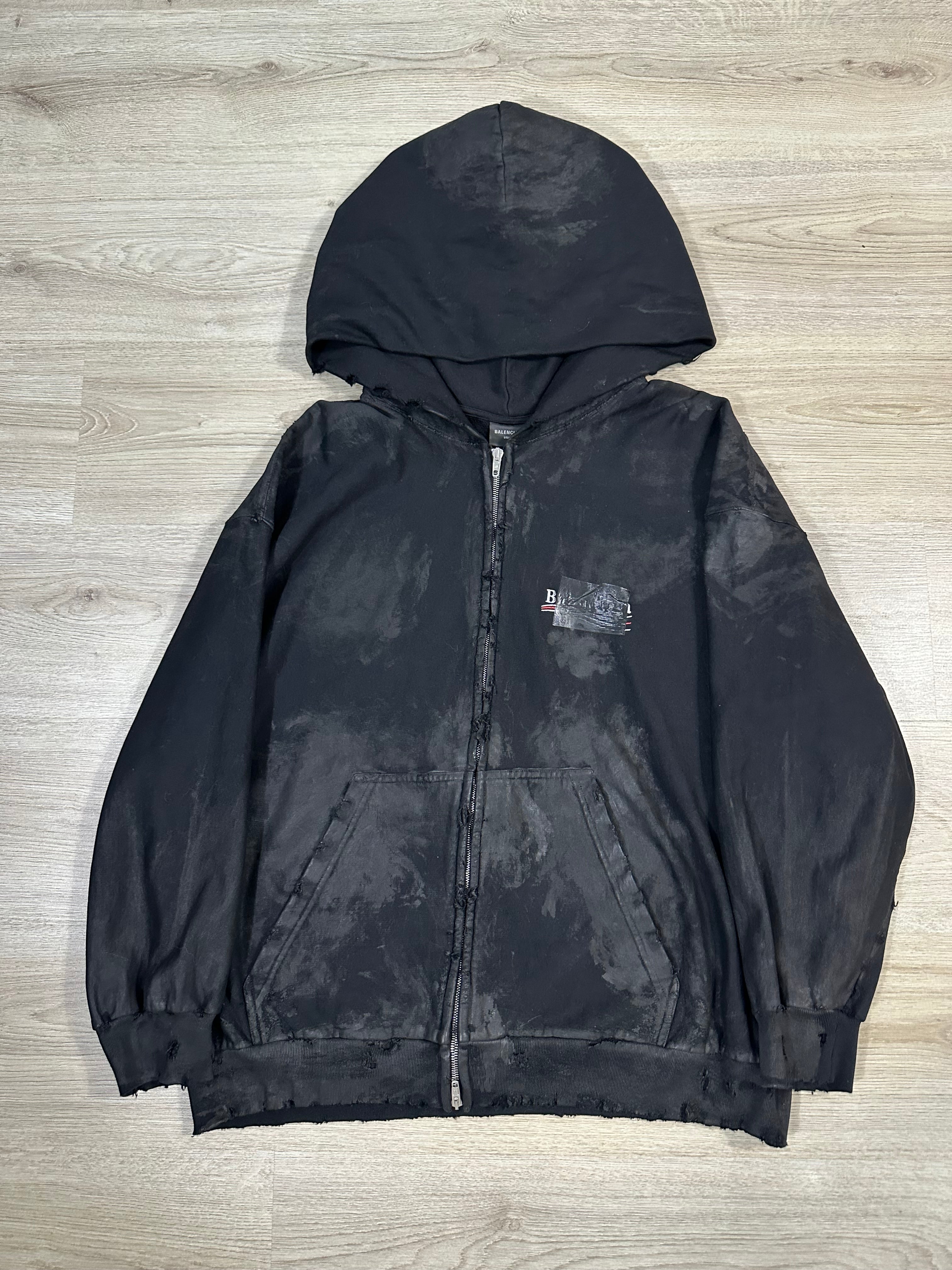 SS23 Balenciaga Mud Gaffer Hoodie