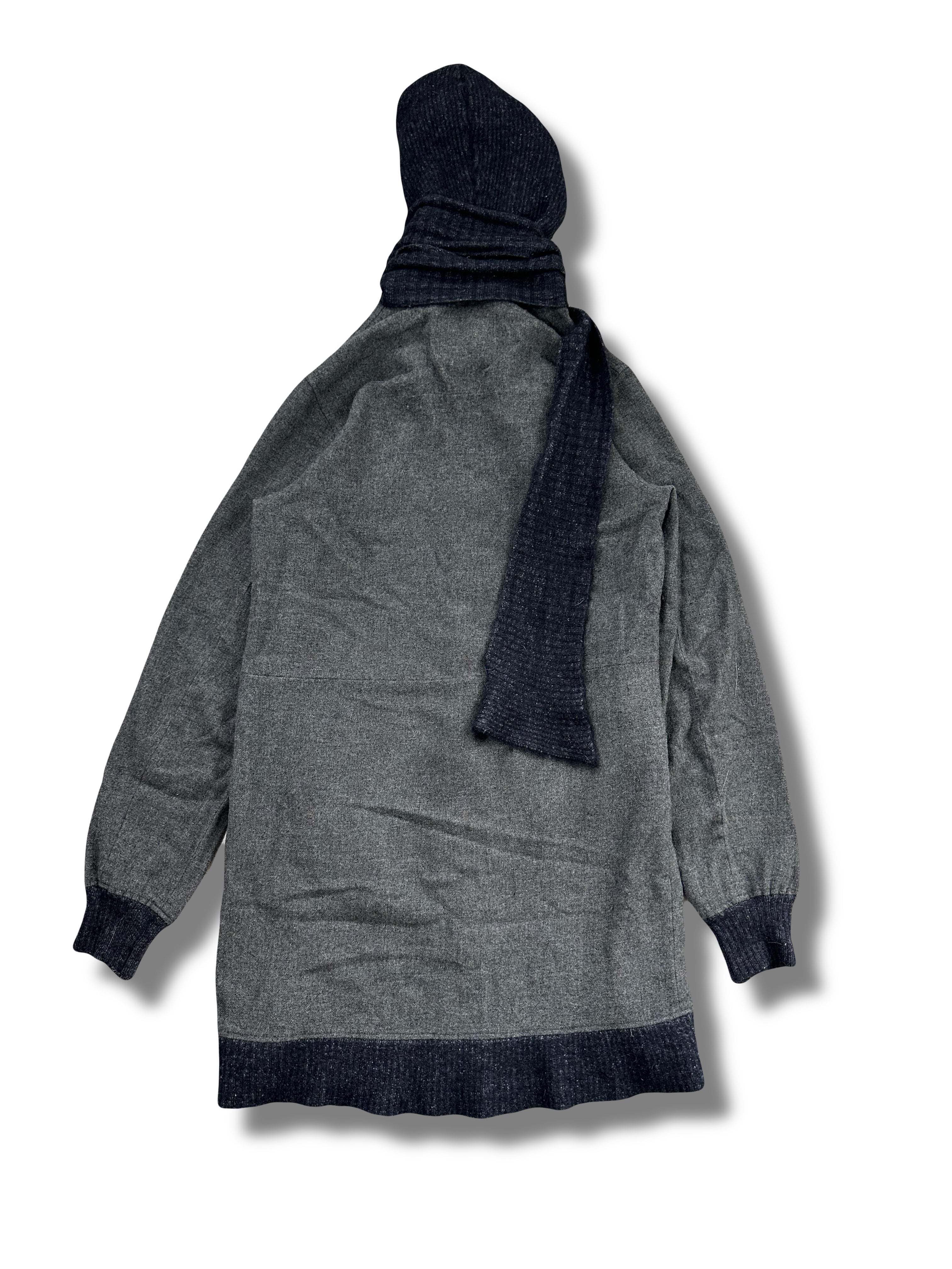 AW06 Undercover Scarf Long Jacket