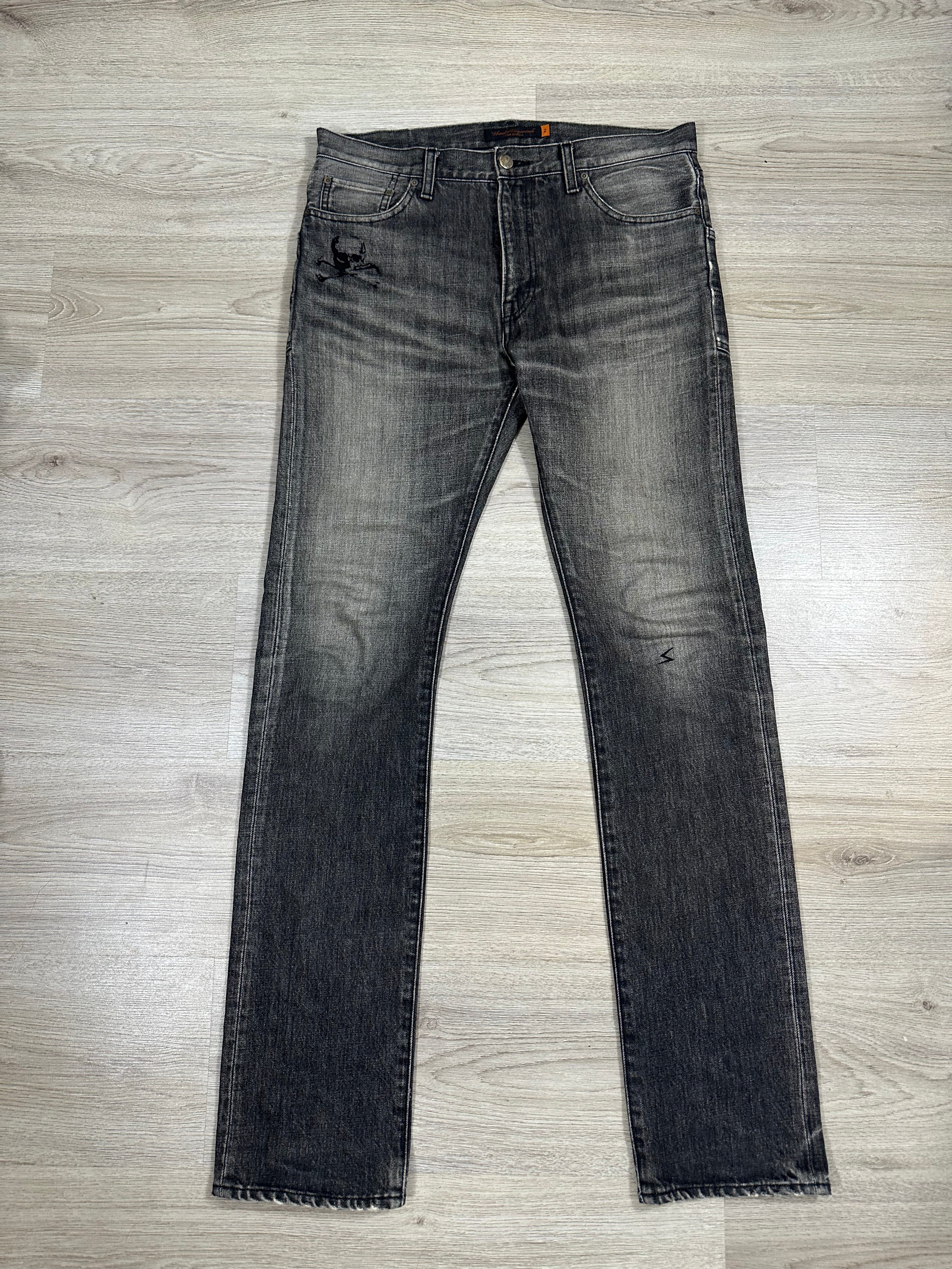 AW05 UNDERCOVER Skull Denim