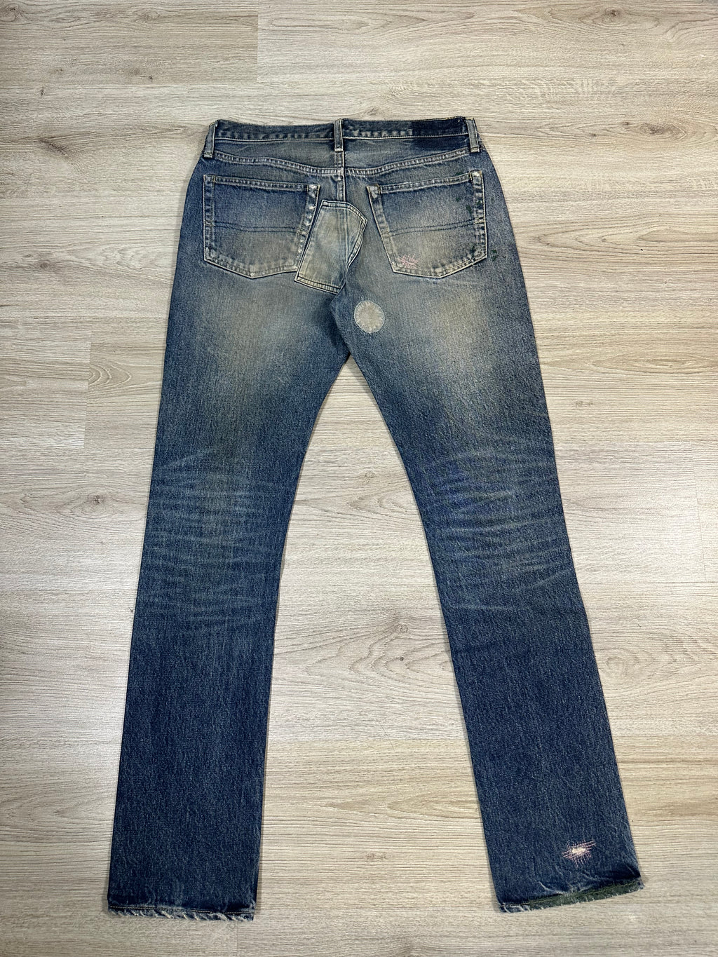 SS05 Undercover ‘60’ Slash denim