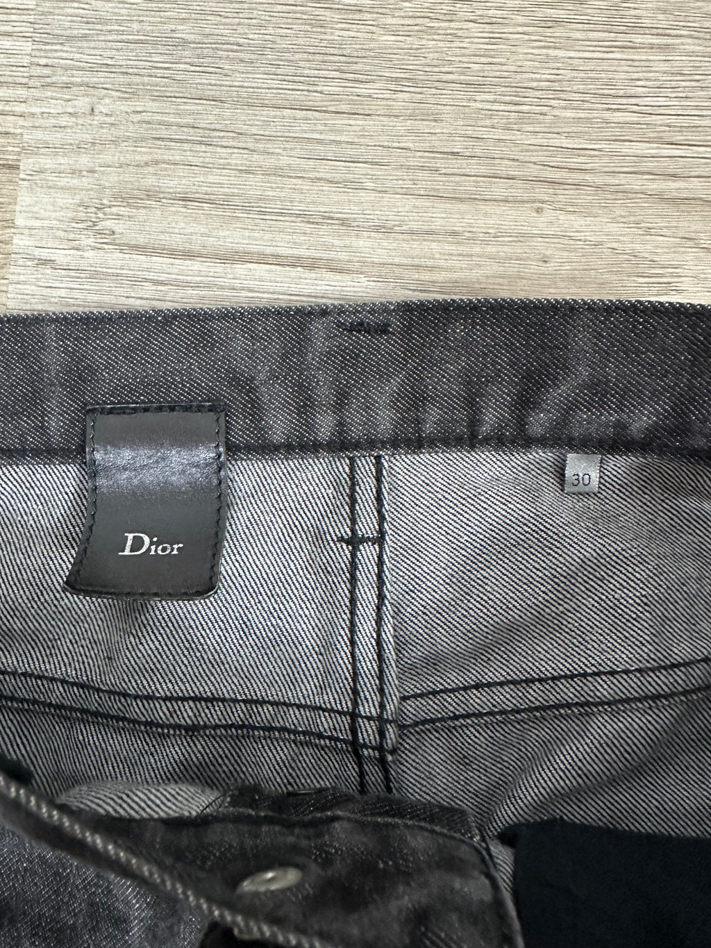 Dior Homme AW05 Untitled Black Denim