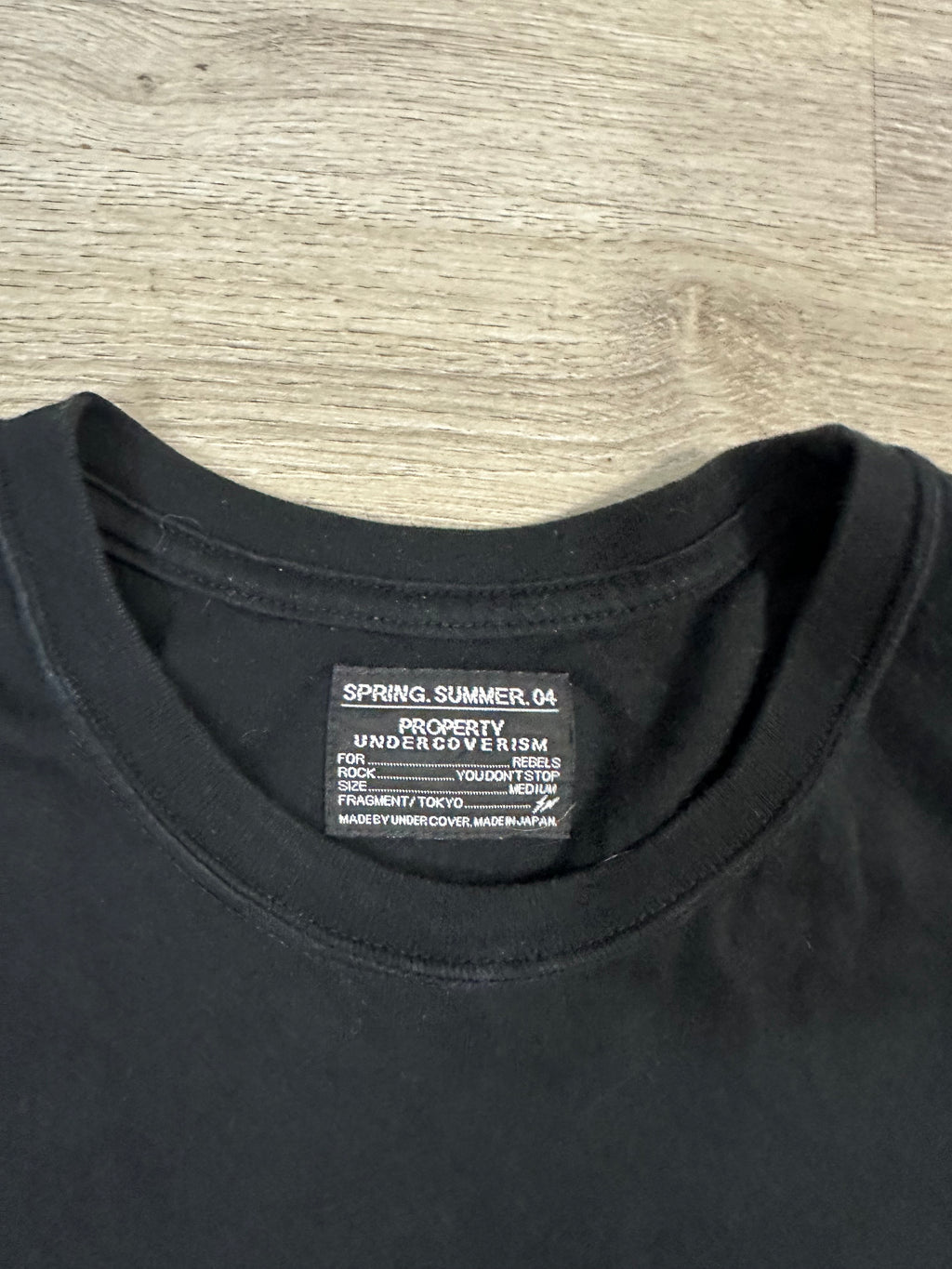 SS04 Undercover All Junk Out Tee