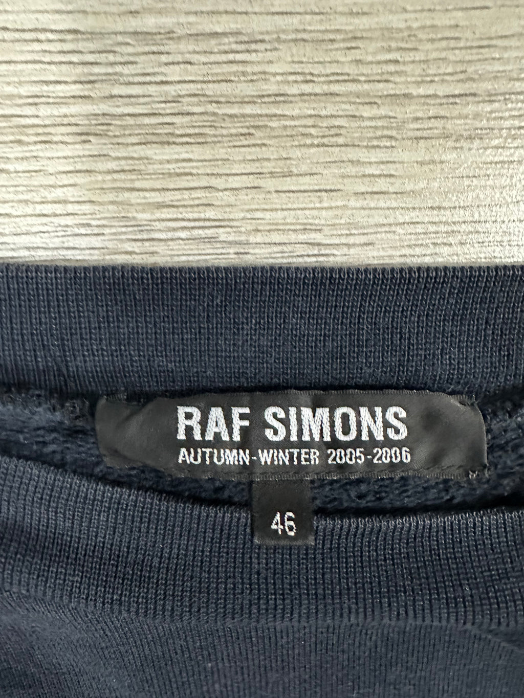 Raf Simon’s AW05 Haunted Places Crewneck