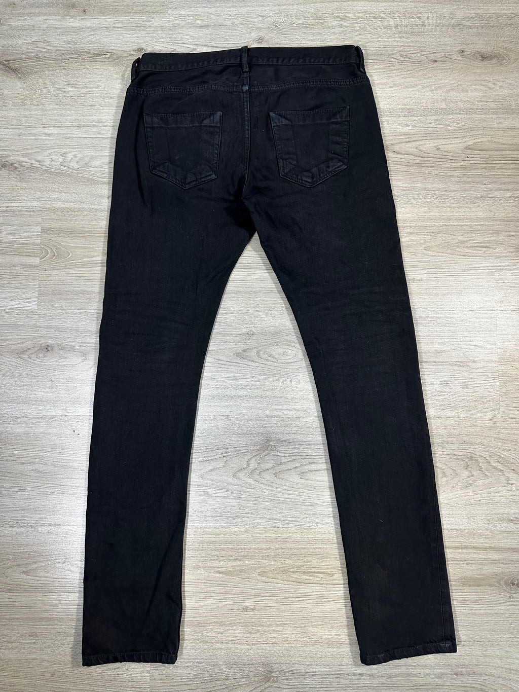 AW14 Rick Owens Moody Raw Denim Detroits
