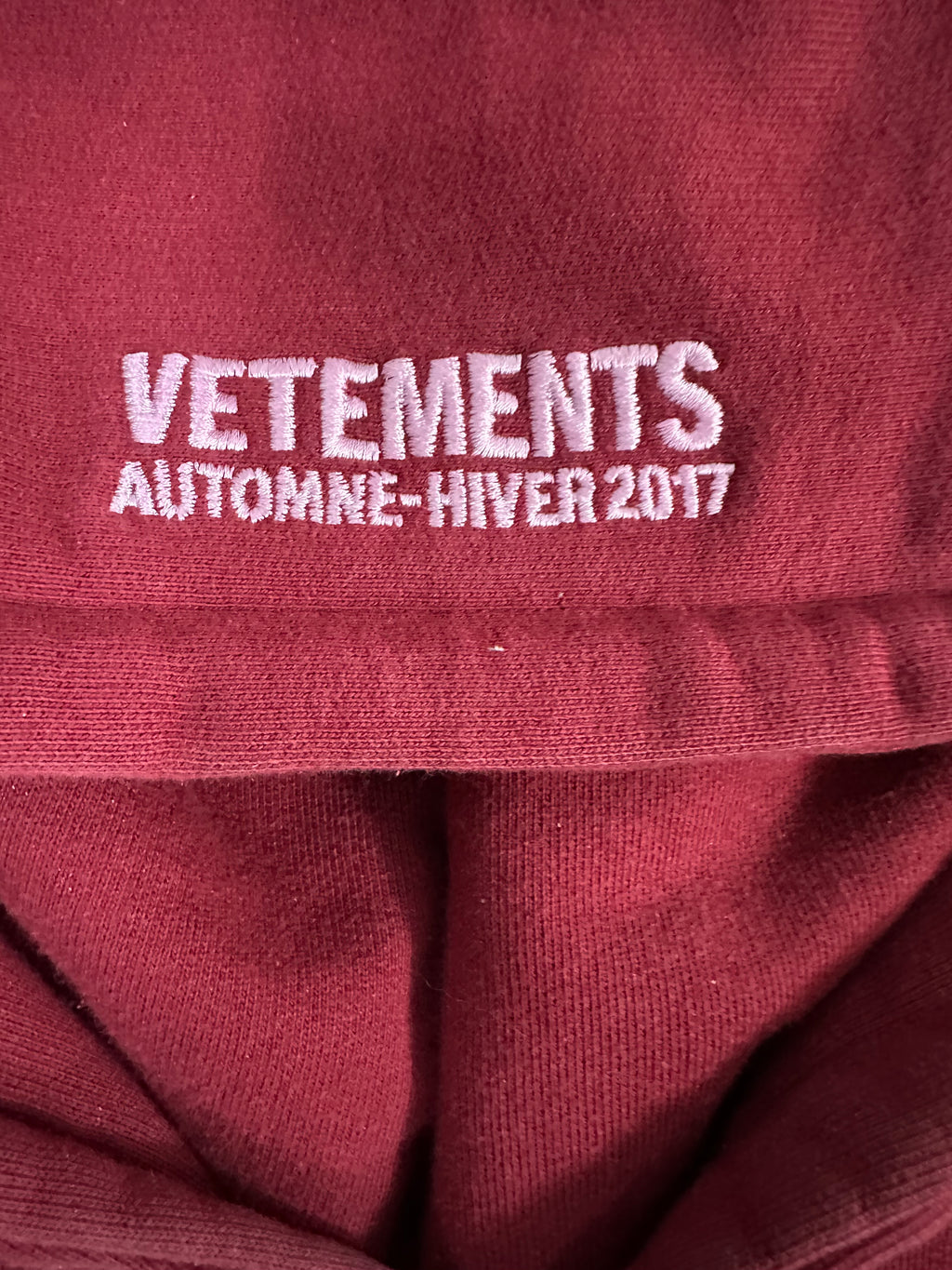 AW17 Vetements ‘May The Bridges I Burn Light The Way’ Hoodie