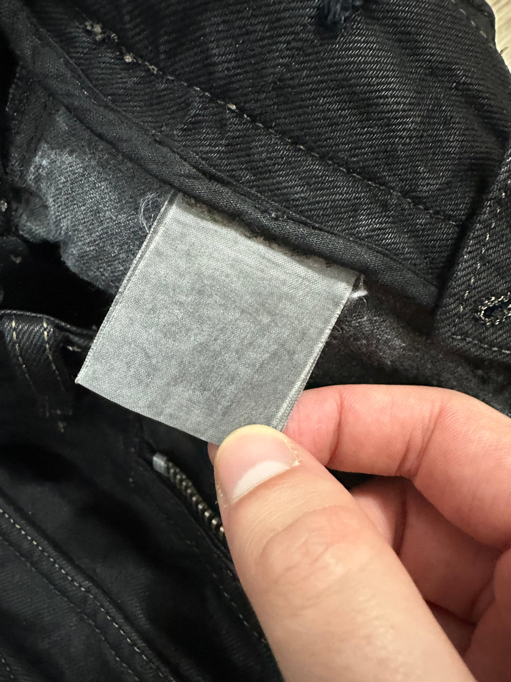 AW07 Rick Owens Black Wax DL Aircuts