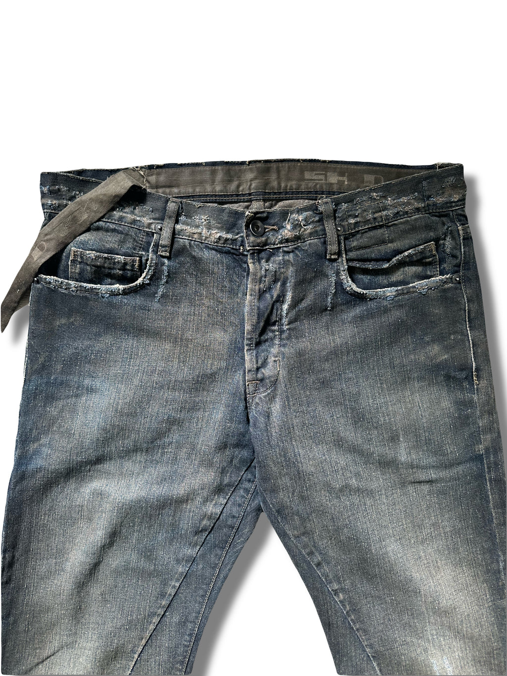 AW08 Rick Owens Stag Clawmark Baggy Detroit Cut