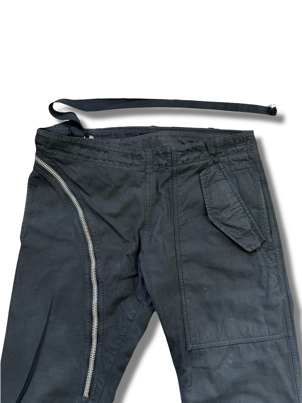 SS09 ‘Strutter’ Rick Owens Hog Wash Poplin Half Layer Aircuts