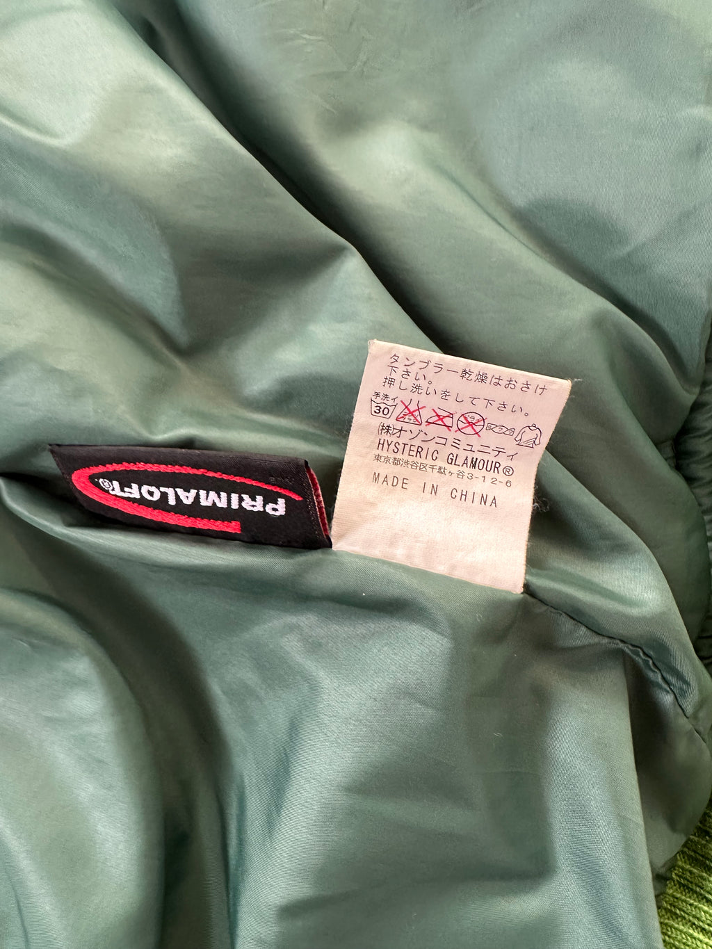 Hysteric Glamour Puffer Jacket