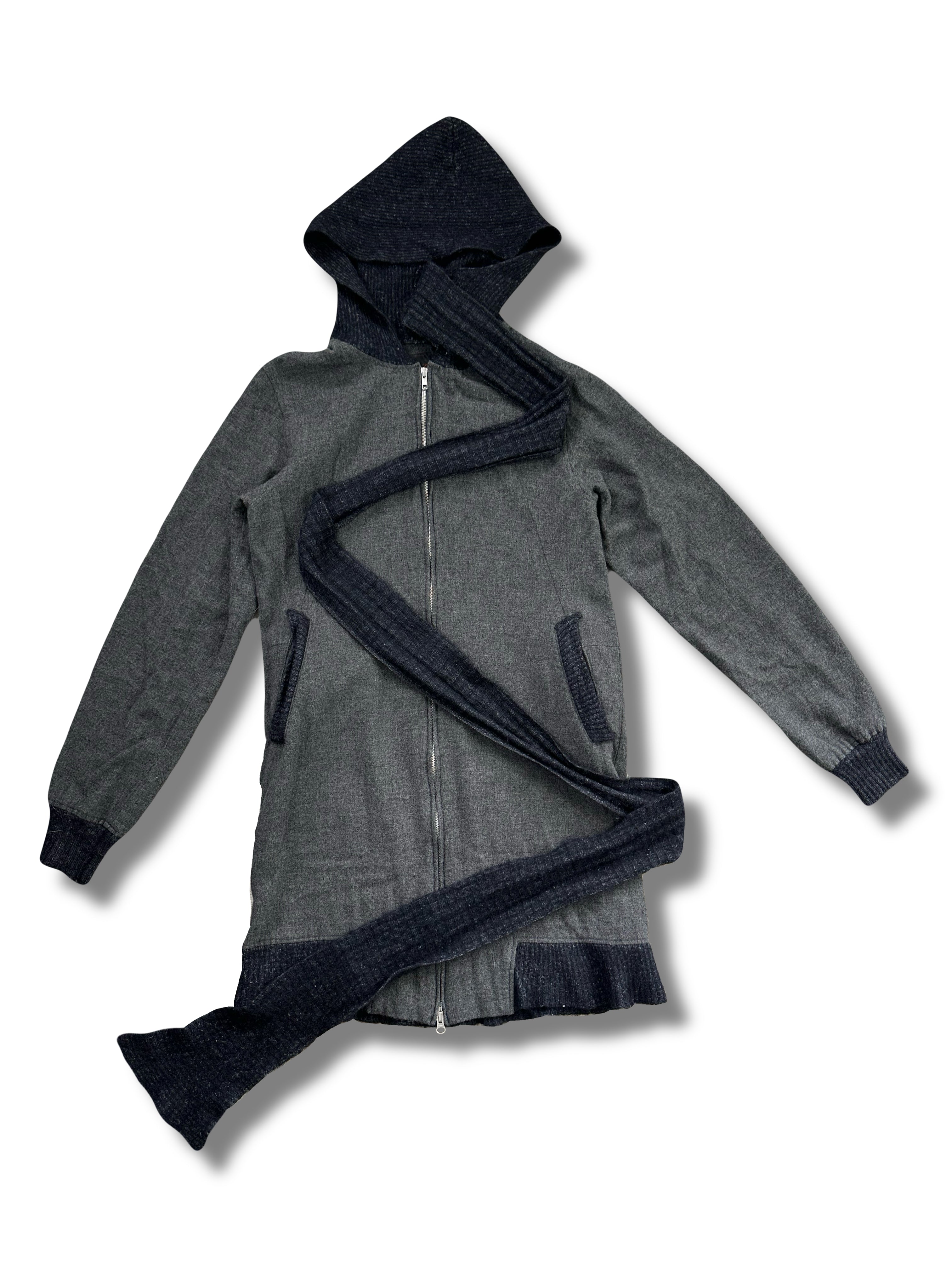 AW06 Undercover Scarf Long Jacket