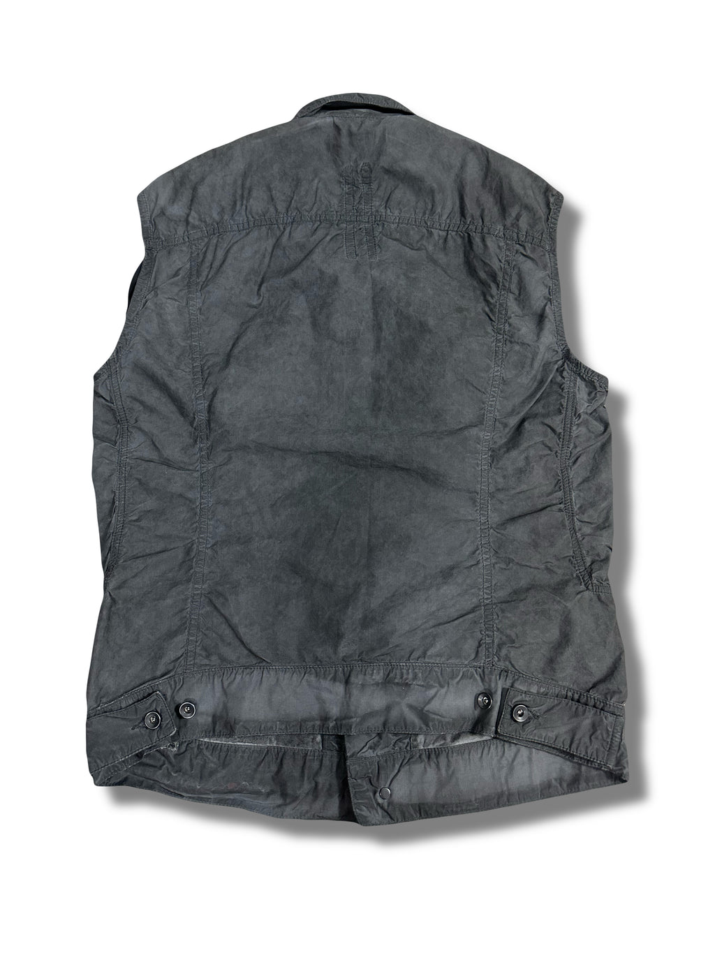 AW09 Rick Owens Poplin Sleeveless Jacket