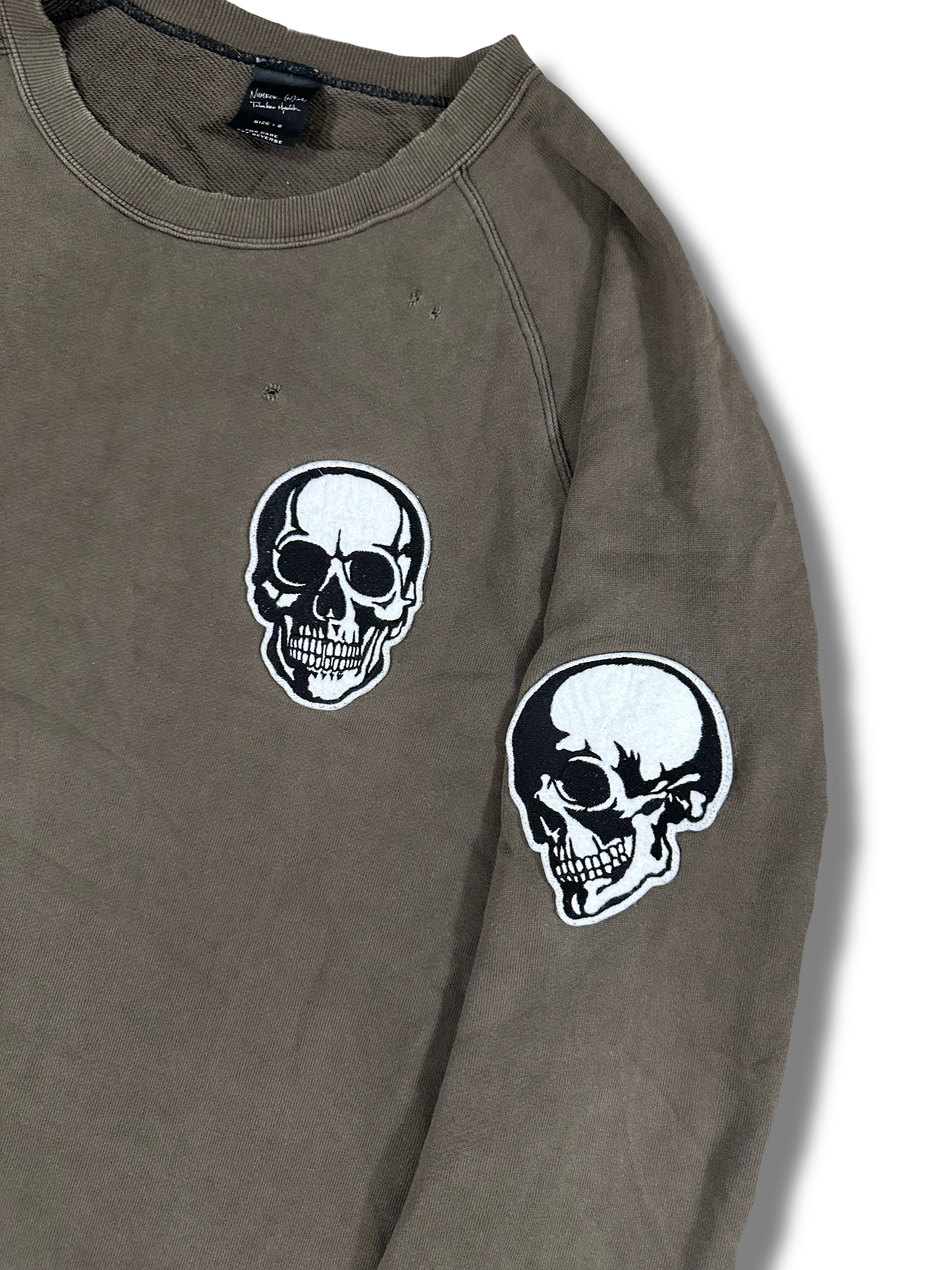 SS04 Number (N)ine Skull Crewneck
