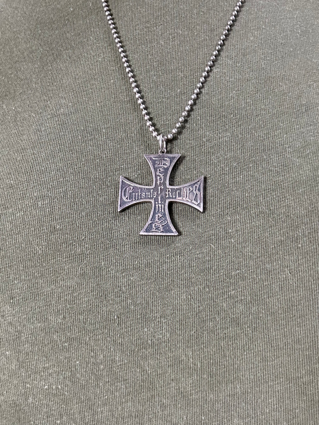 Enfants Riches Deprimes Cross Pendant