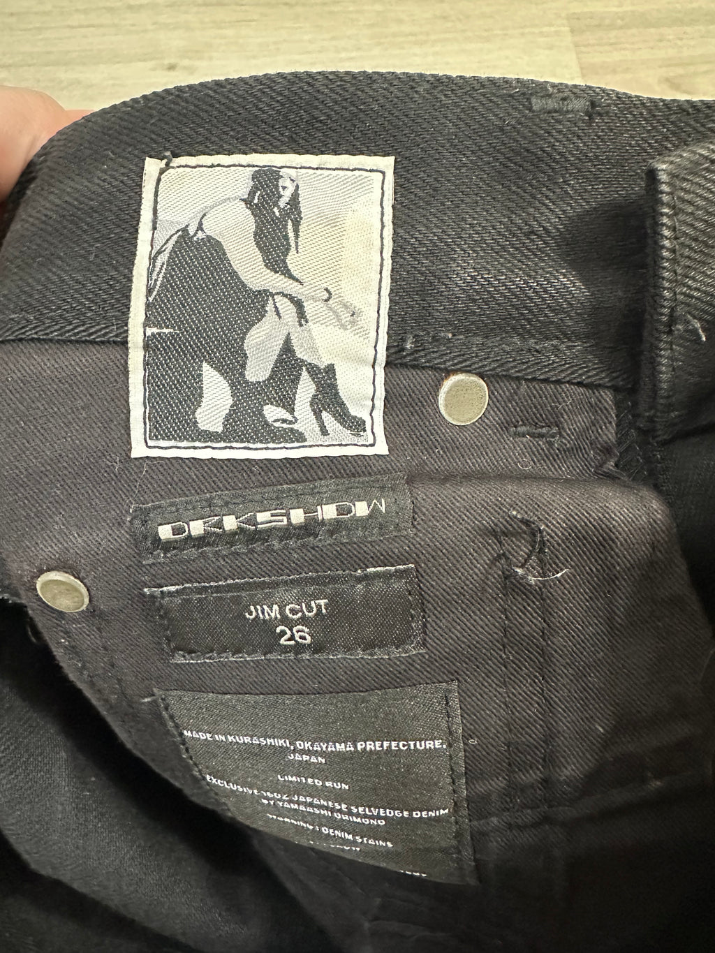 Rick Owens Jim Cuts