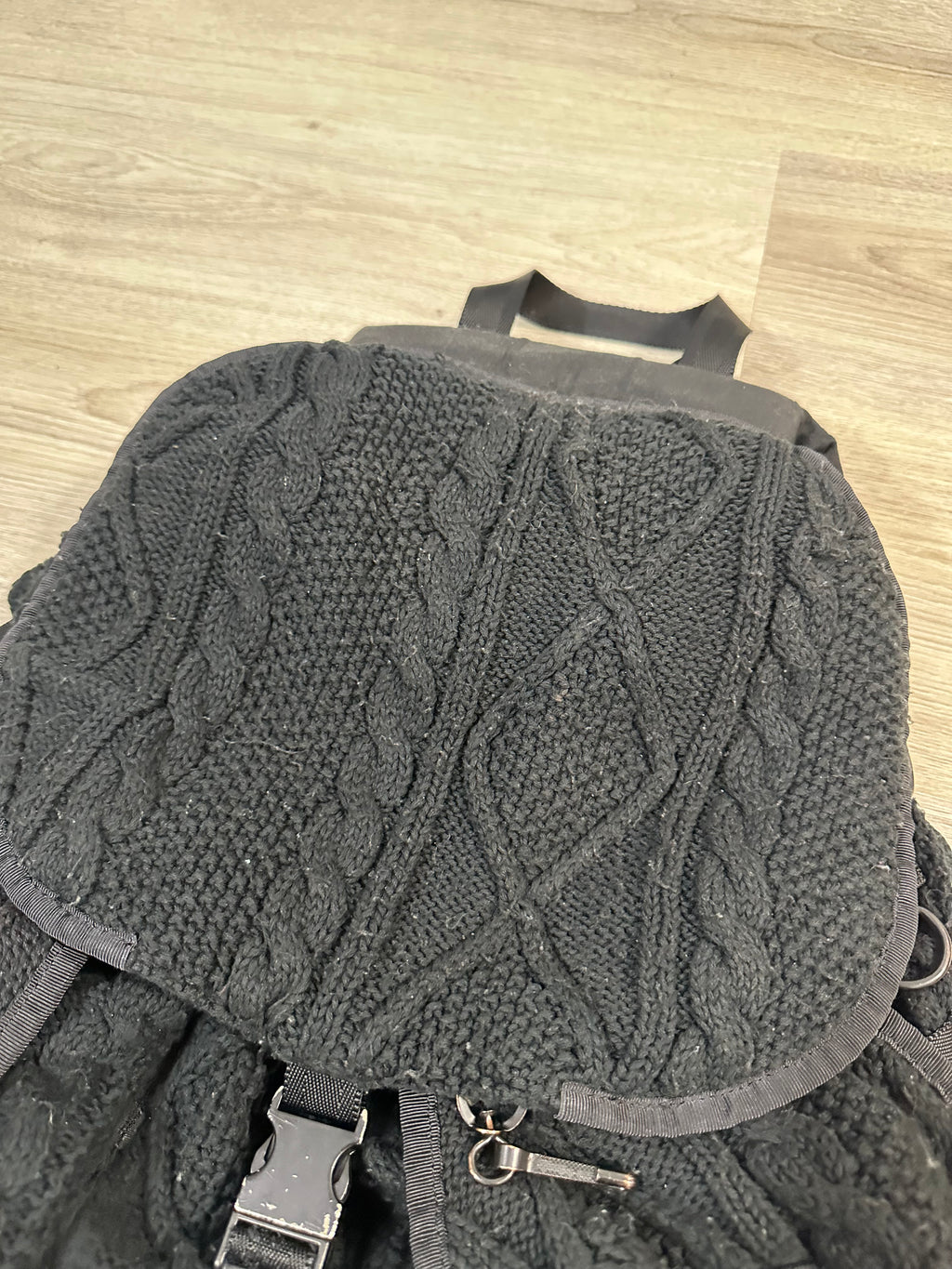 AW04 UNDERCOVER Modular Knit Backpack
