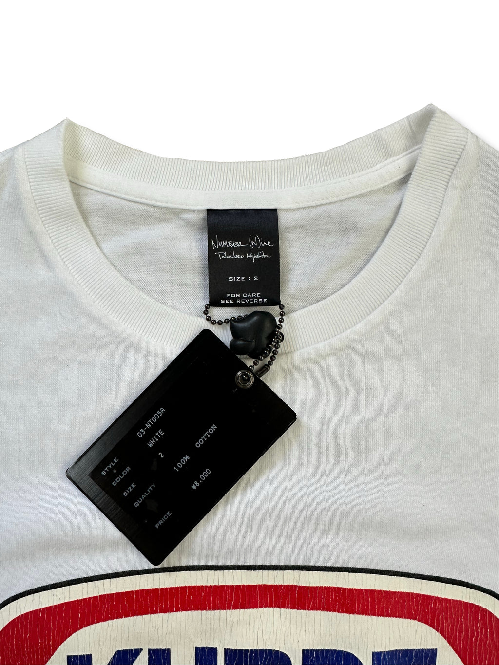 AW03 Number (N)ine Kurdt Tee