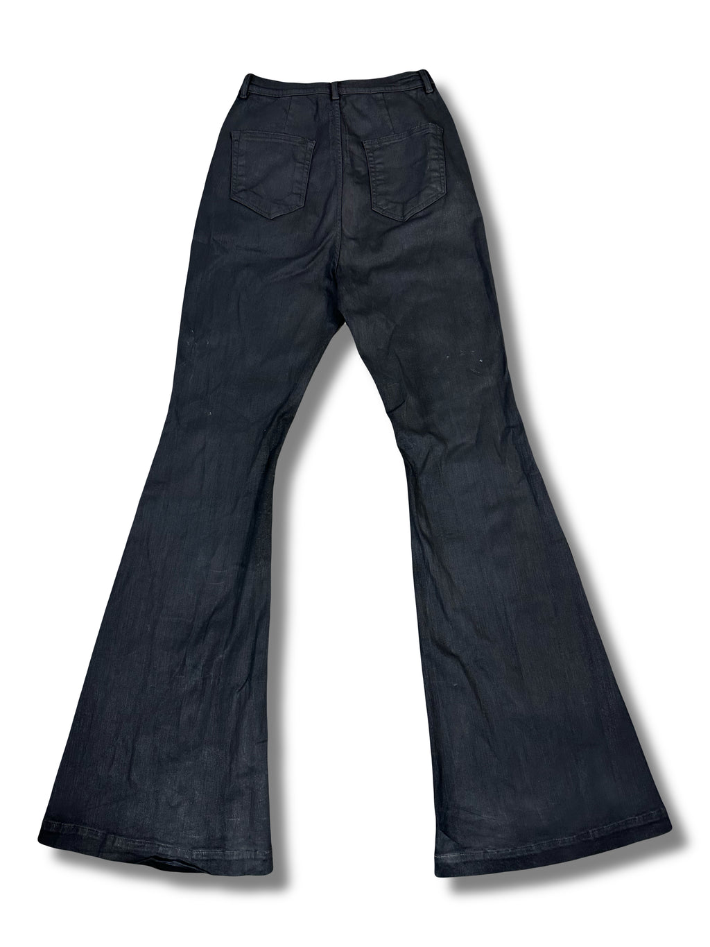 AW24 Rick Owens DRKSHDW Bolan Bootcut SBW Waxed Denim