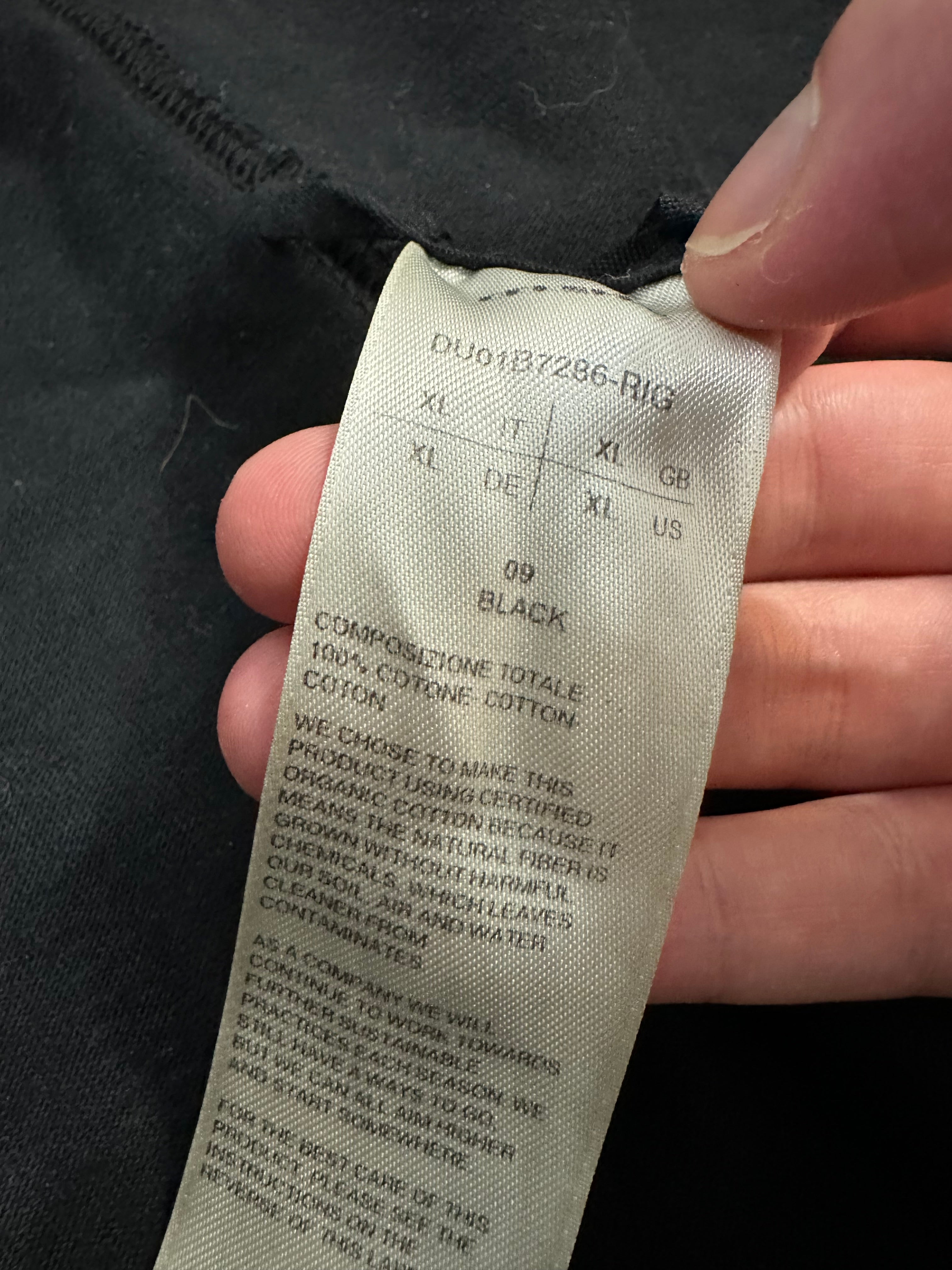 AW21 Rick Owens Black Mountain Hoodie