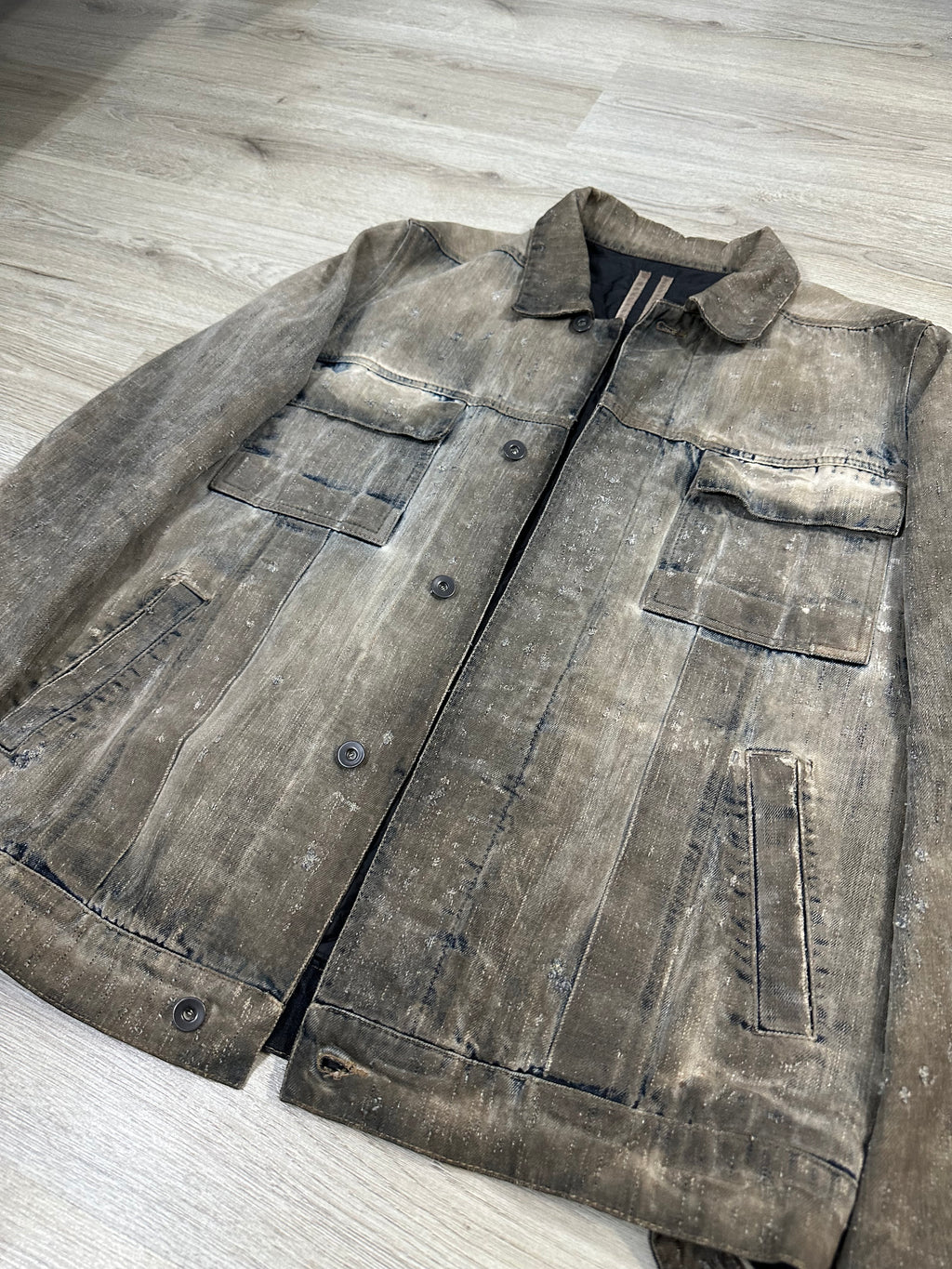 AW07 Rick Owens 1/1 Sample Dust Jacket