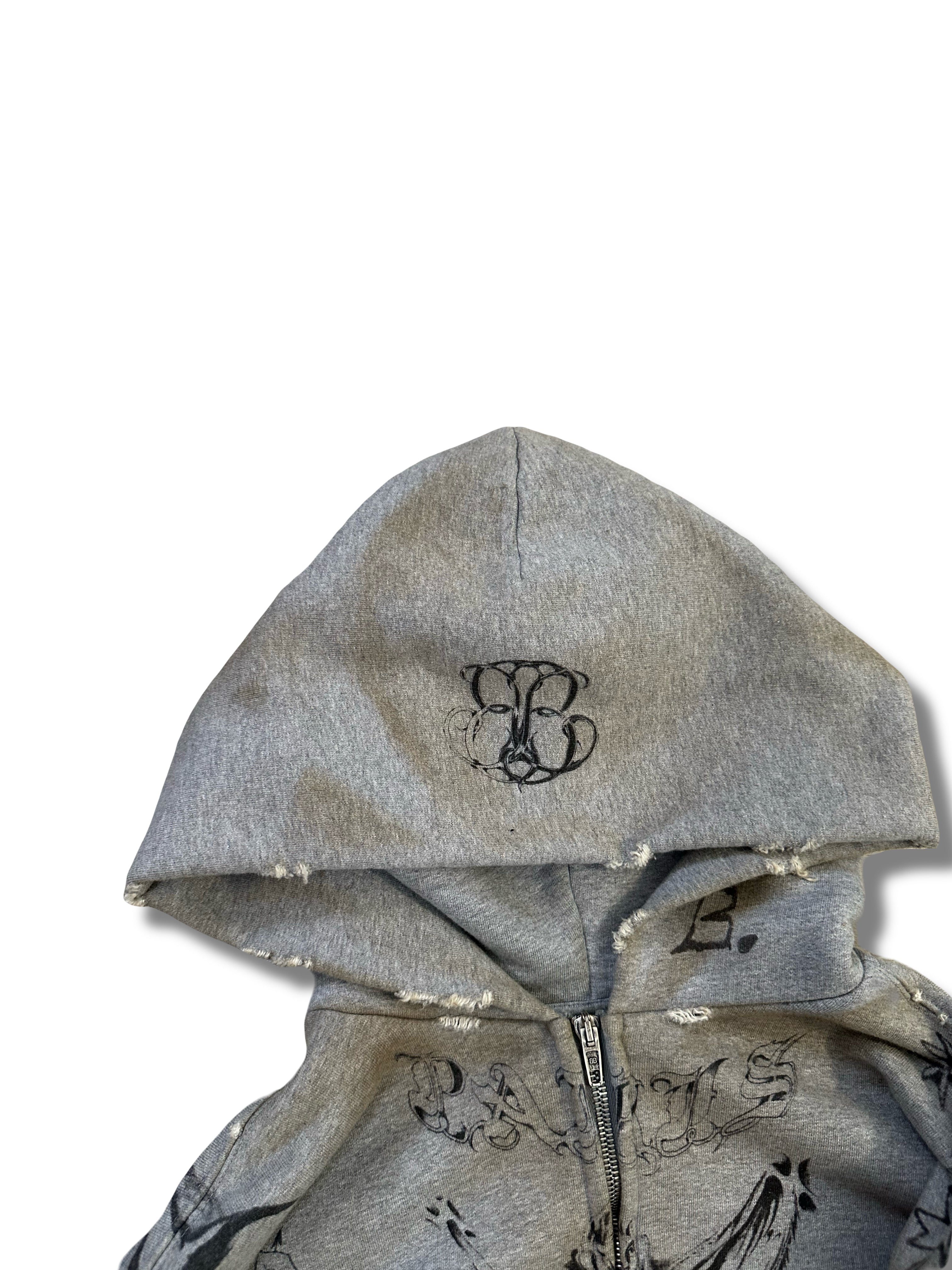 SS24 Balenciaga Tattoo Hoodie