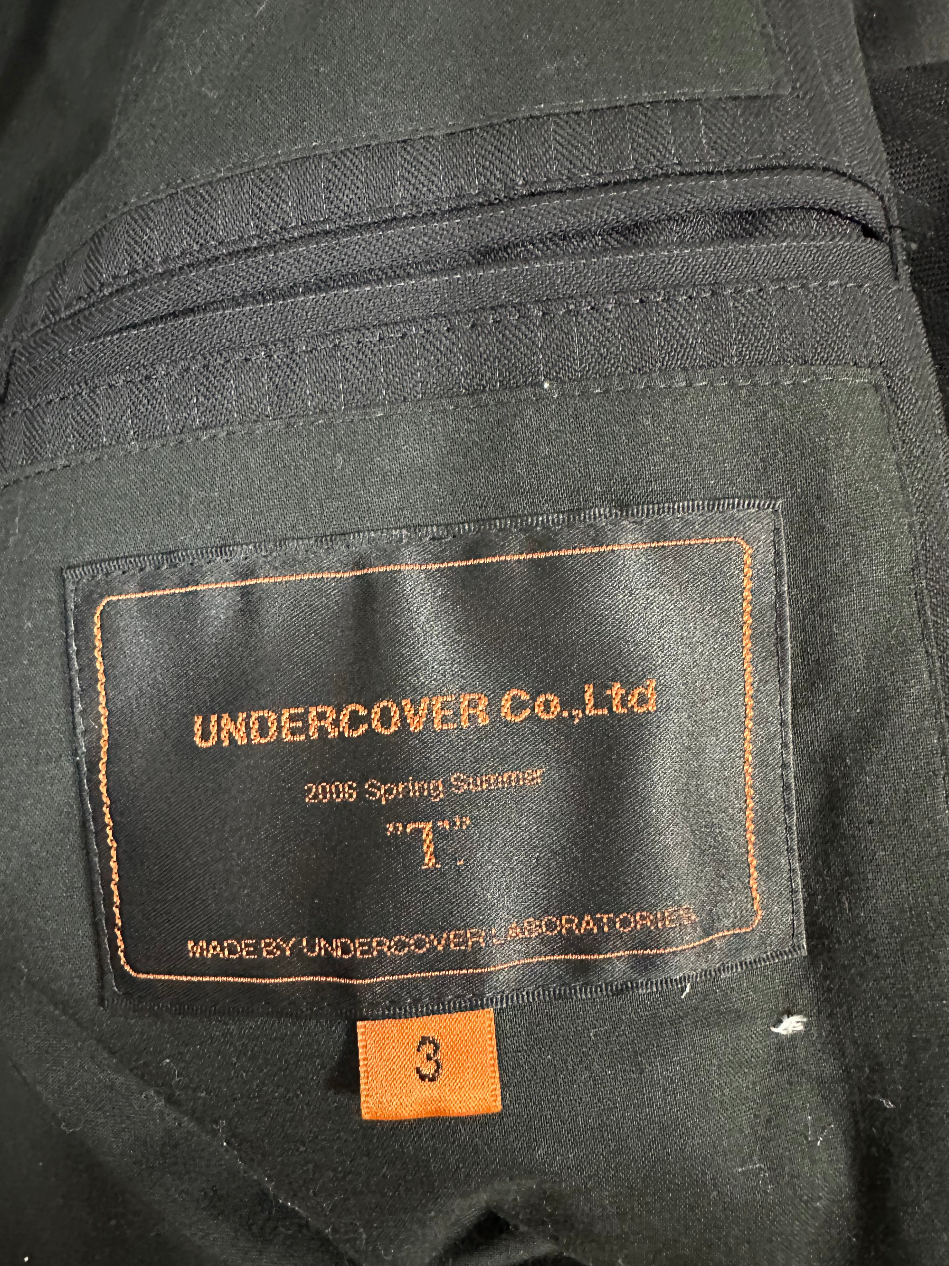 UNDERCOVER SS06 Studded Embroidery Blazer