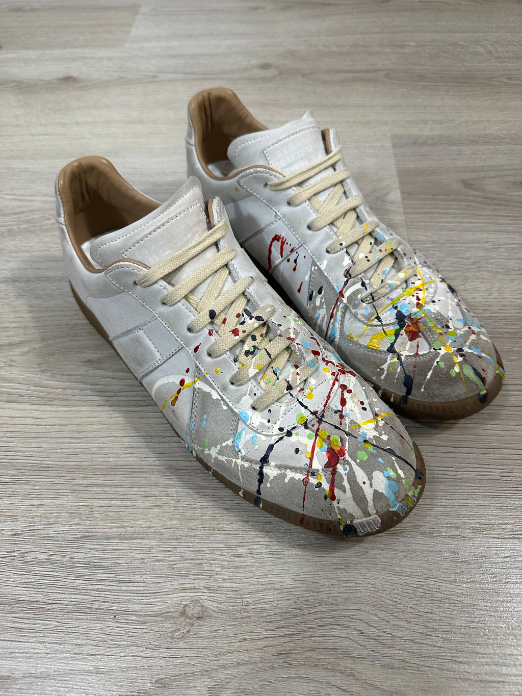 Maison Margiela Paint Splattered Gats