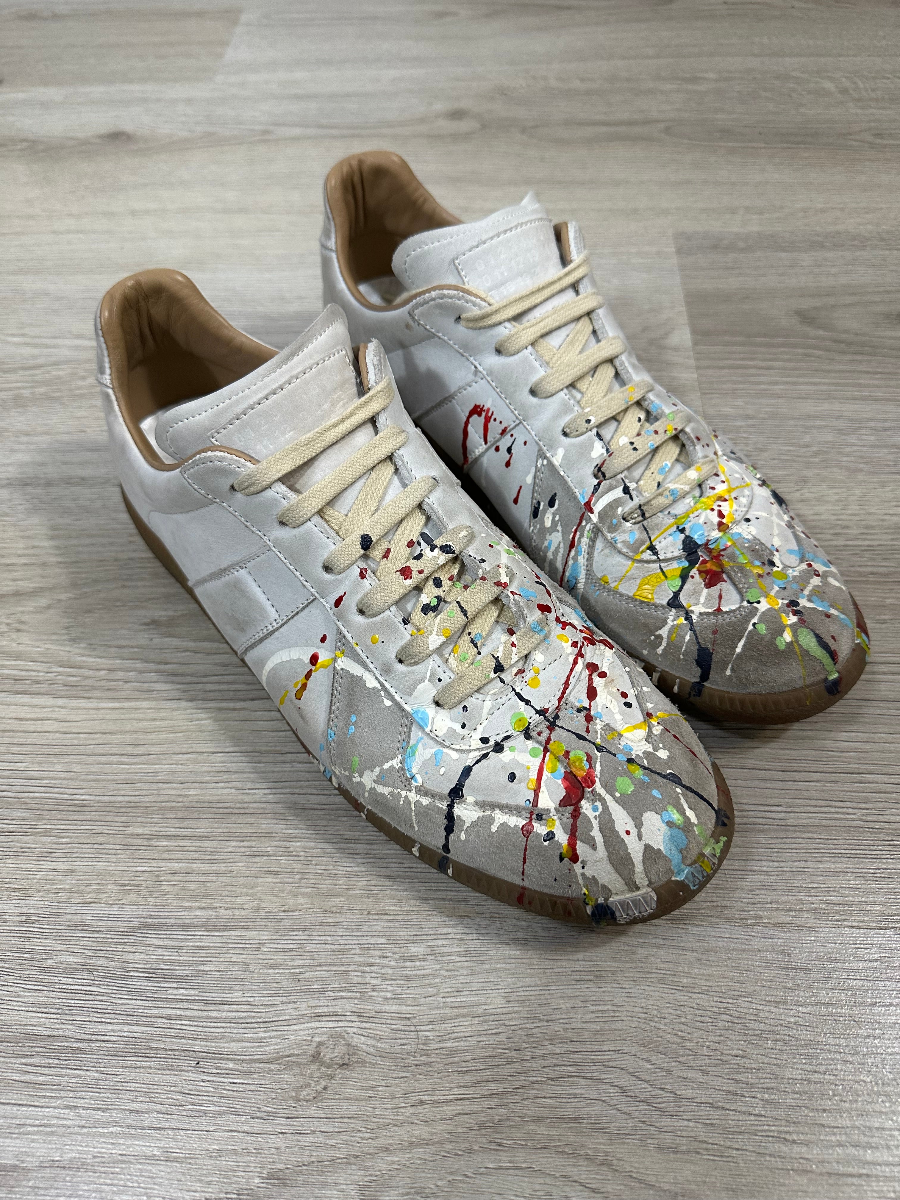 Maison Margiela Paint Splattered Gats