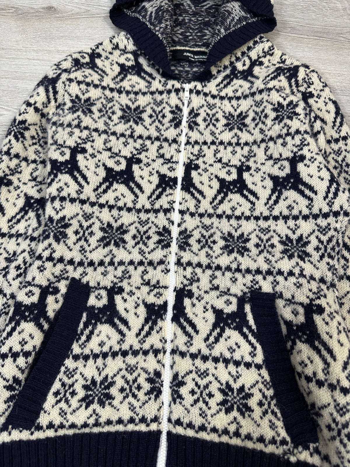 AD05 Junya Watanabe Reindeer Sweater Jacket