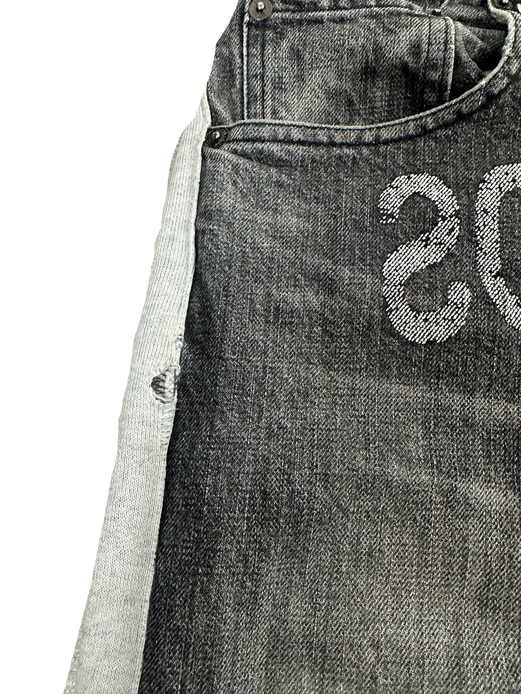 AW02 Undercover REBELGODS Hybrid Denim