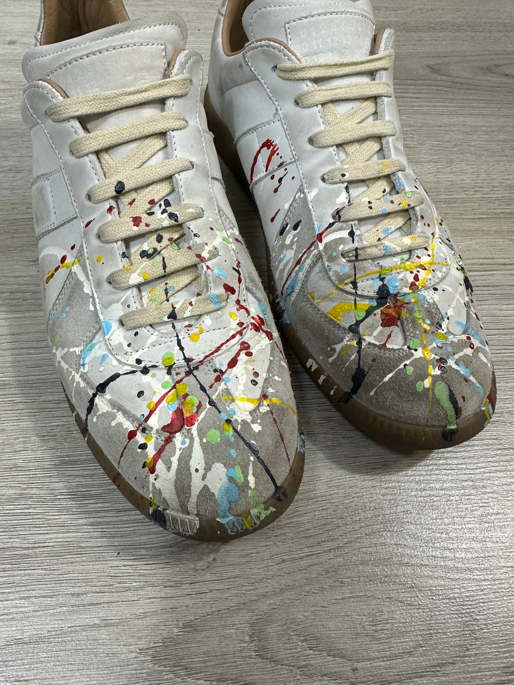 Maison Margiela Paint Splattered Gats