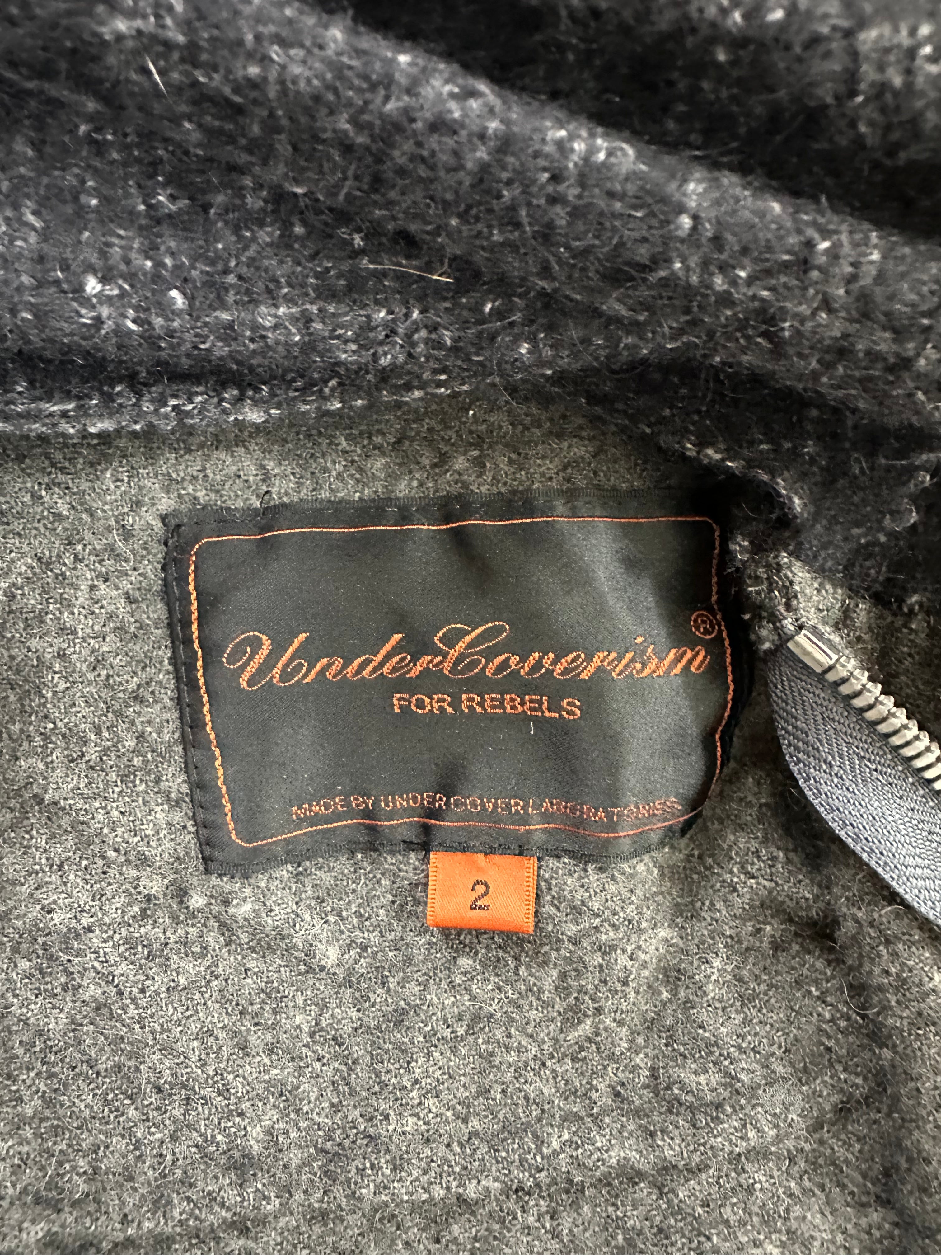 AW06 Undercover Scarf Long Jacket