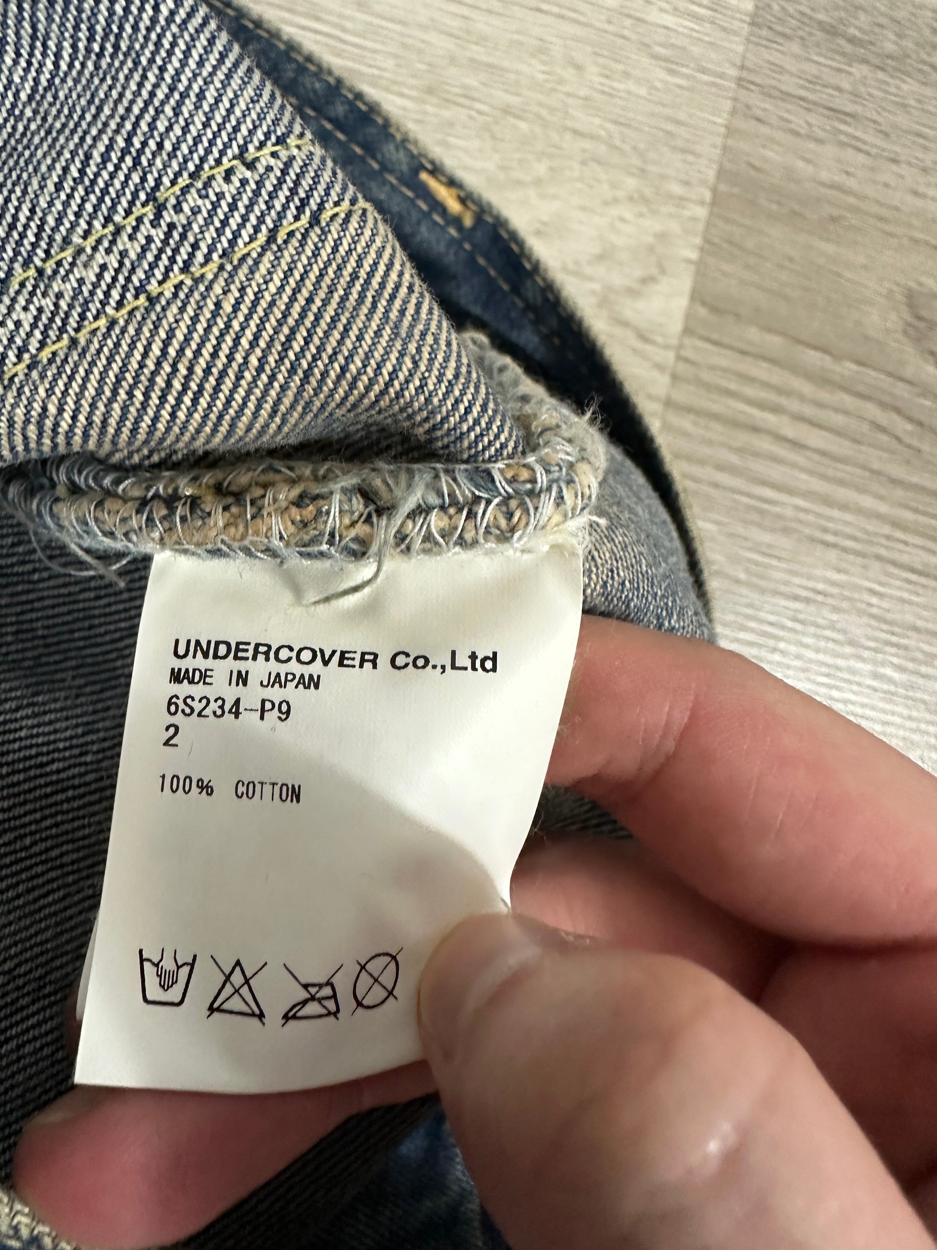 SS06 Undercover Bush Denim FACTORY ERROR